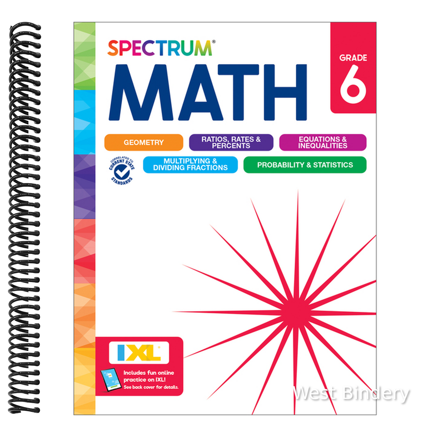 Spectrum Math Workbook, Grade 6