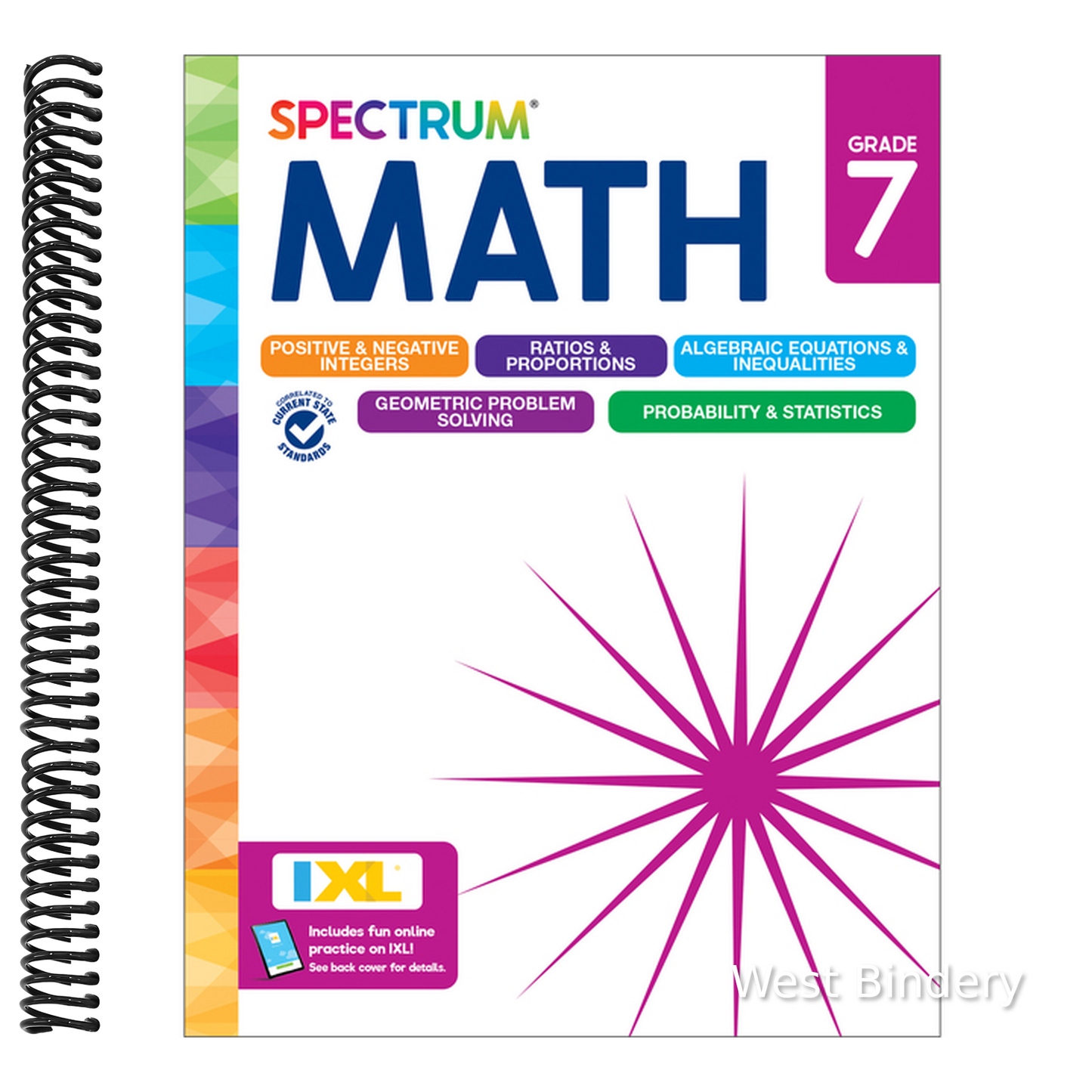 Spectrum Math Workbook, Grade 7