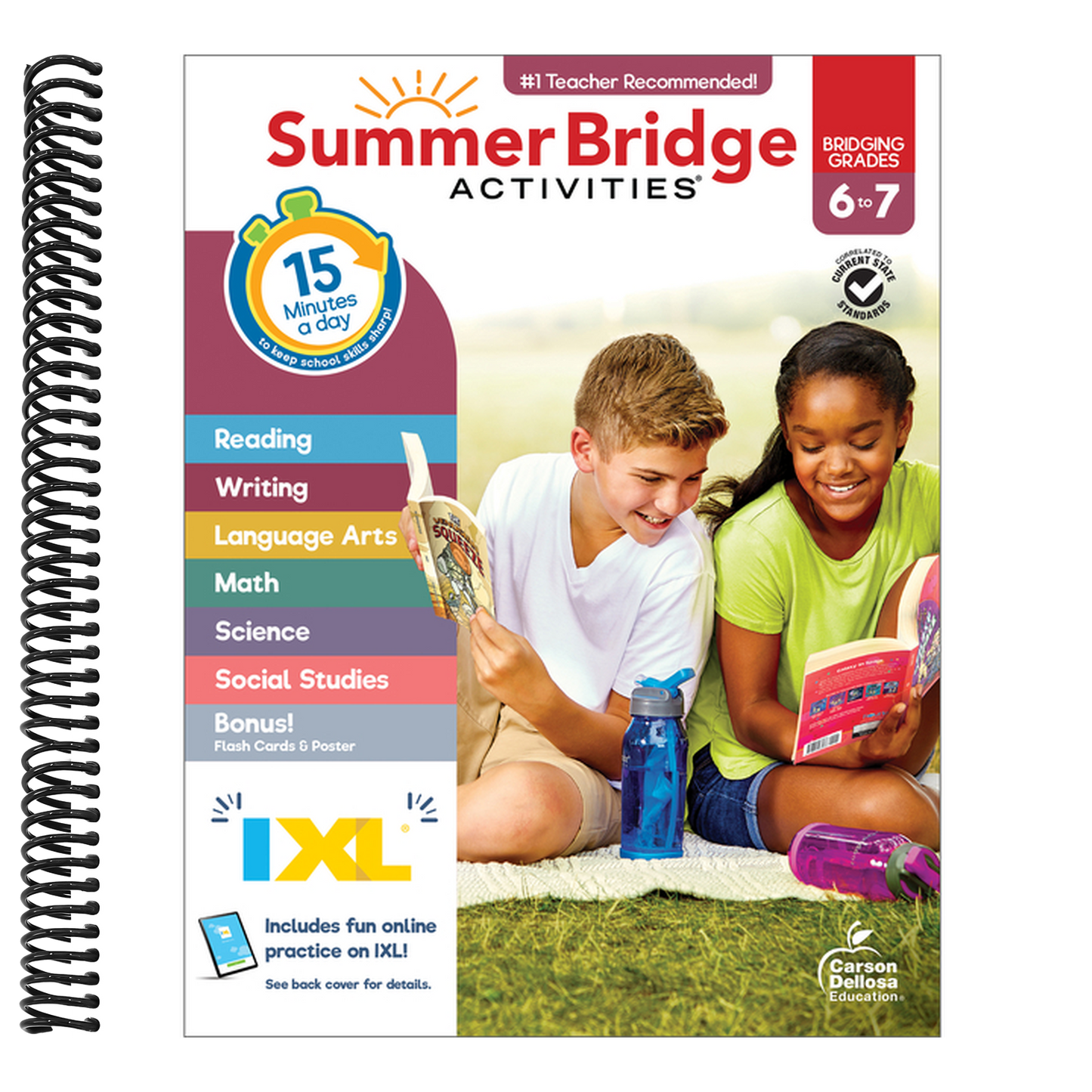 Summer Bridge Activities, Grades 6 - 7 (Summer Bridge Activities) (Spiral Bound)