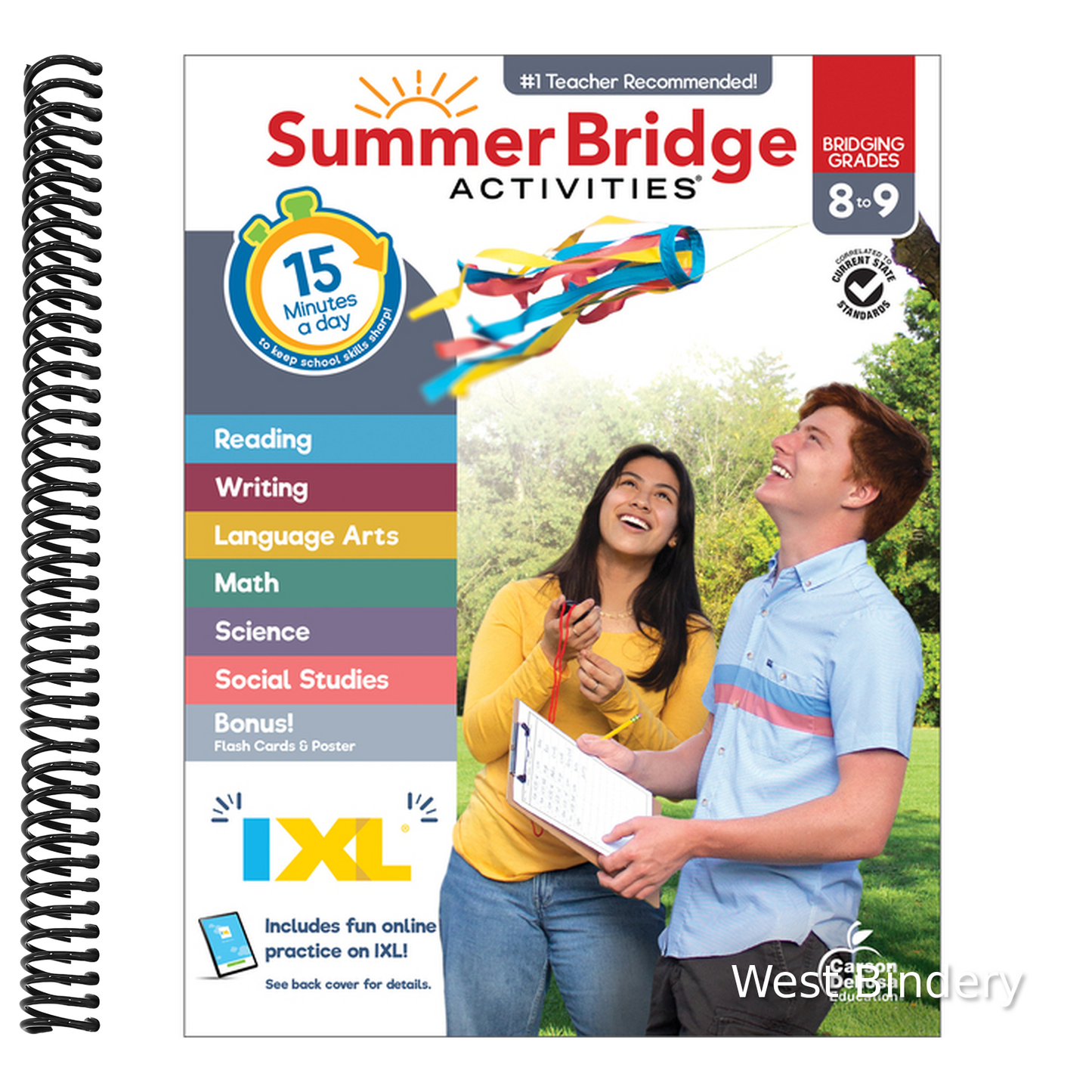 Summer Bridge Activities, Grades 8 - 9