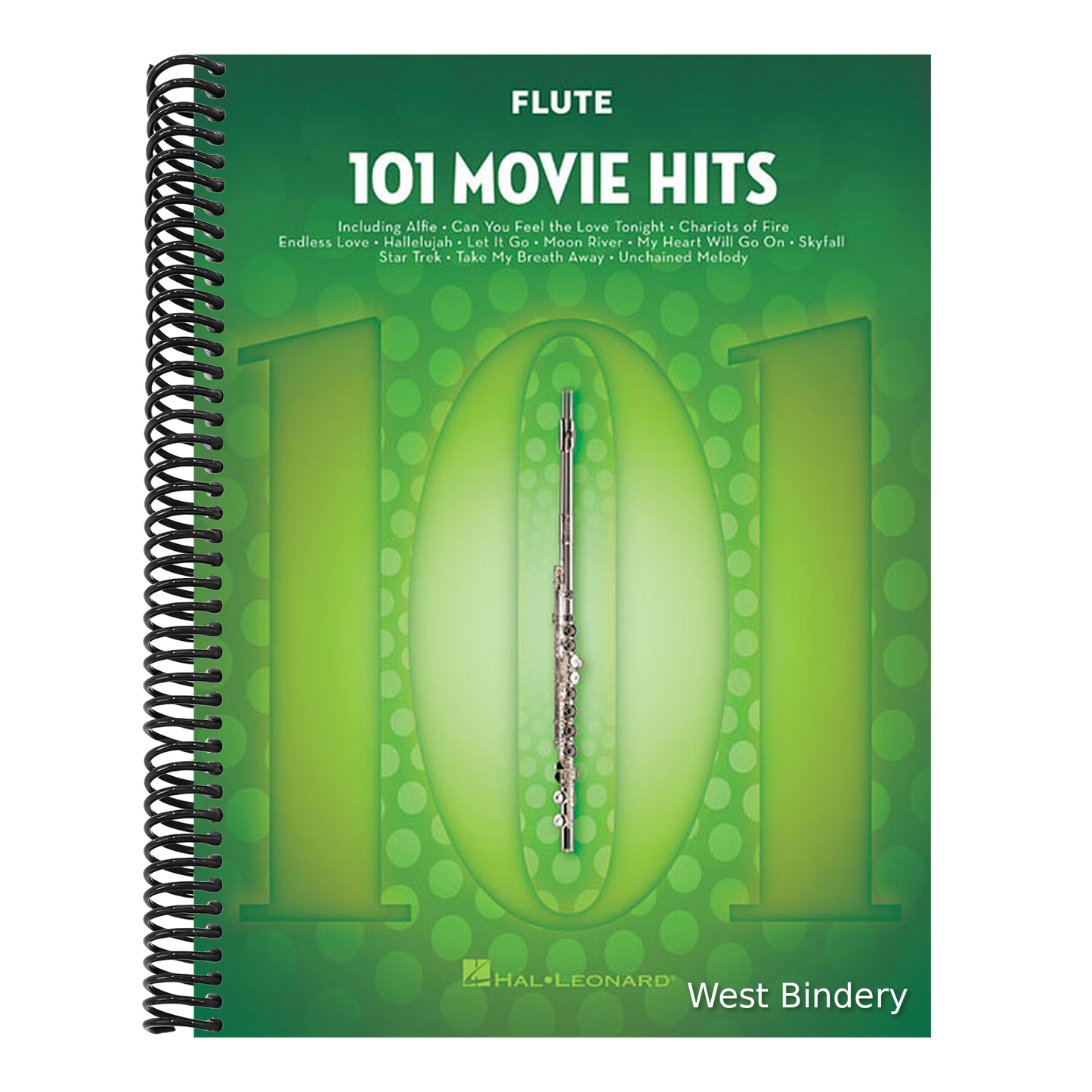 101 Movie Hits for Flute Sheet Music Songbook Instrumental Folio for All Levels Includes My Heart Will Go On, Mission Impossible, Eye of the Tiger, th