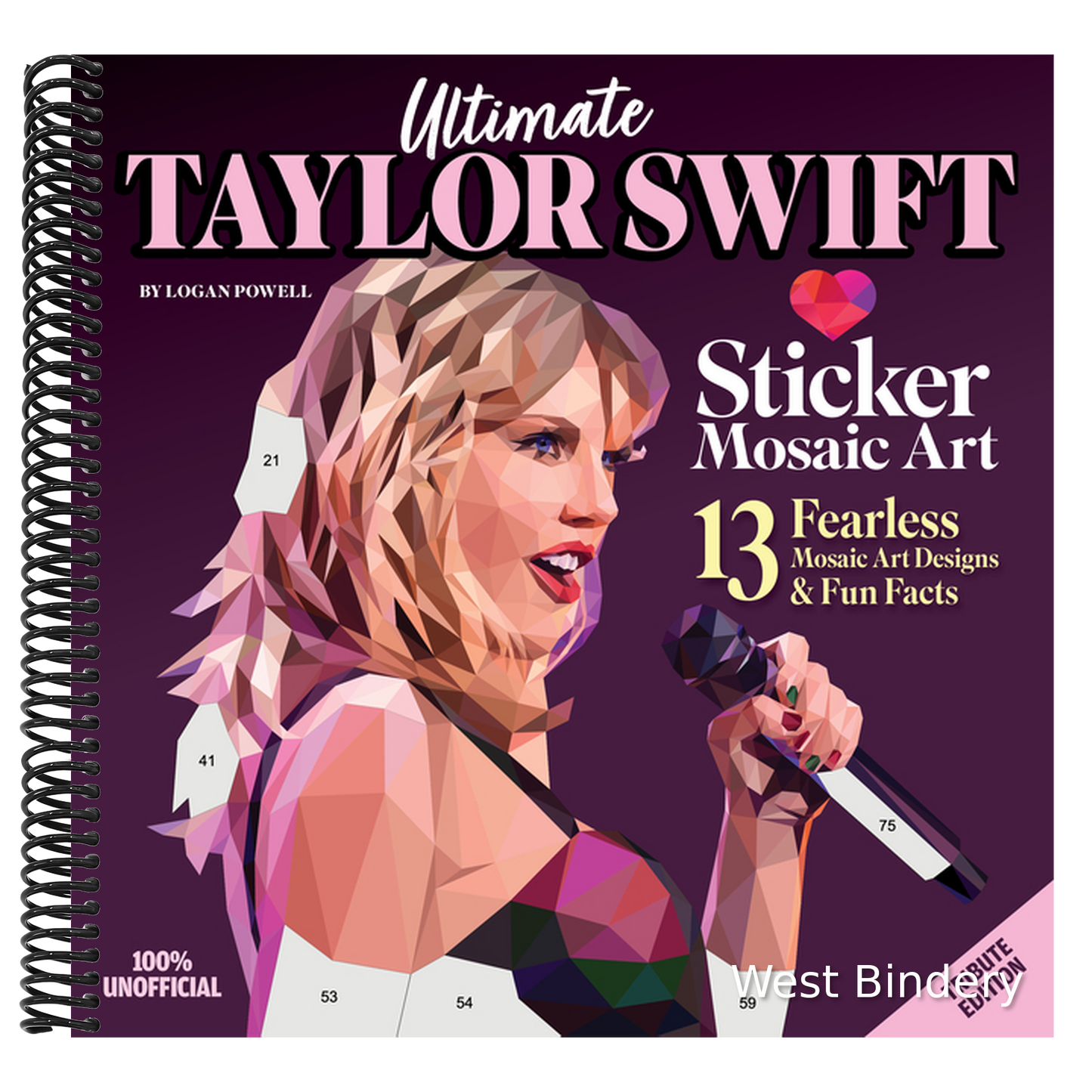 Ultimate Taylor Swift Sticker Mosaic Art: 13 Fearless Mosaic Art Designs & Fun Facts