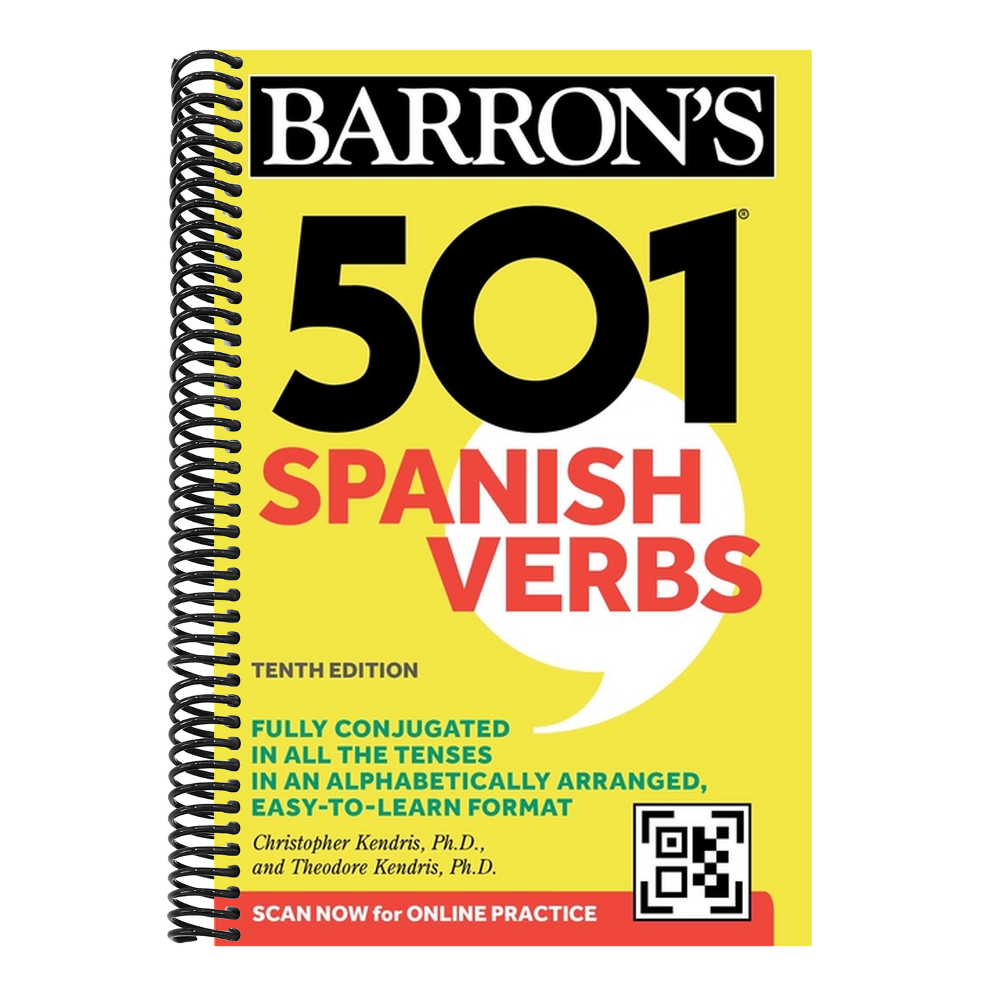 501 Spanish Verbs, Tenth Edition (Barron's 501 Verbs) (10TH ed.) (Spiral Bound)