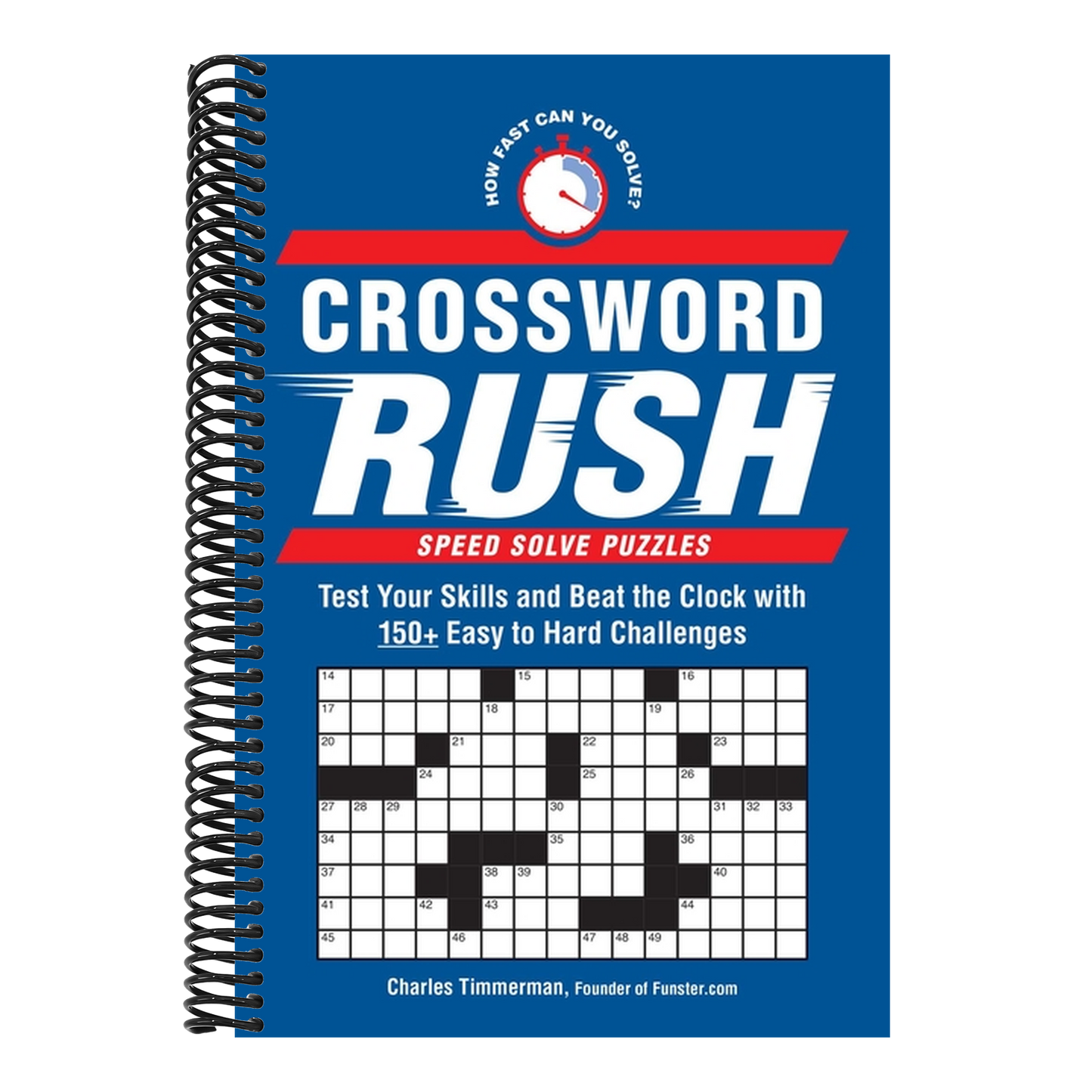 Crossword Rush: Test Your Skills and Beat the Clock with 150+ Easy to Hard Challenges