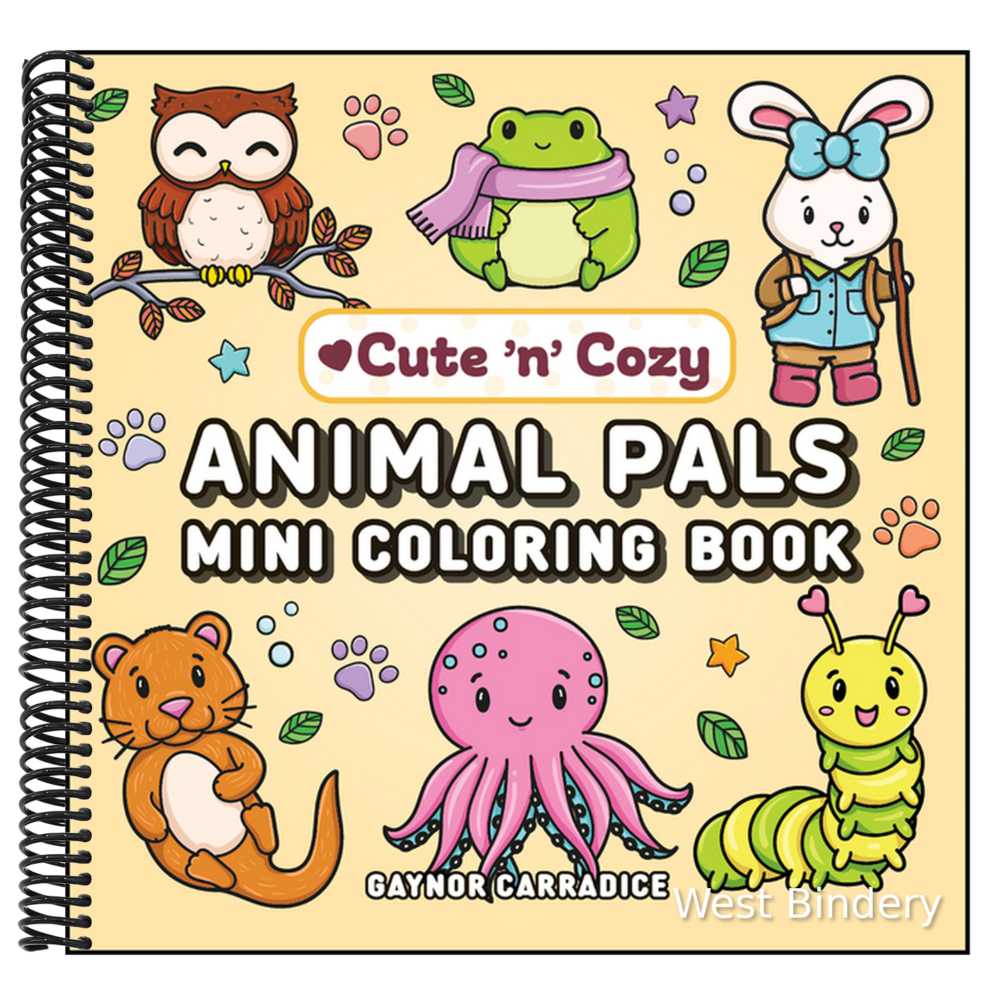 Animal Pals Mini Coloring Book