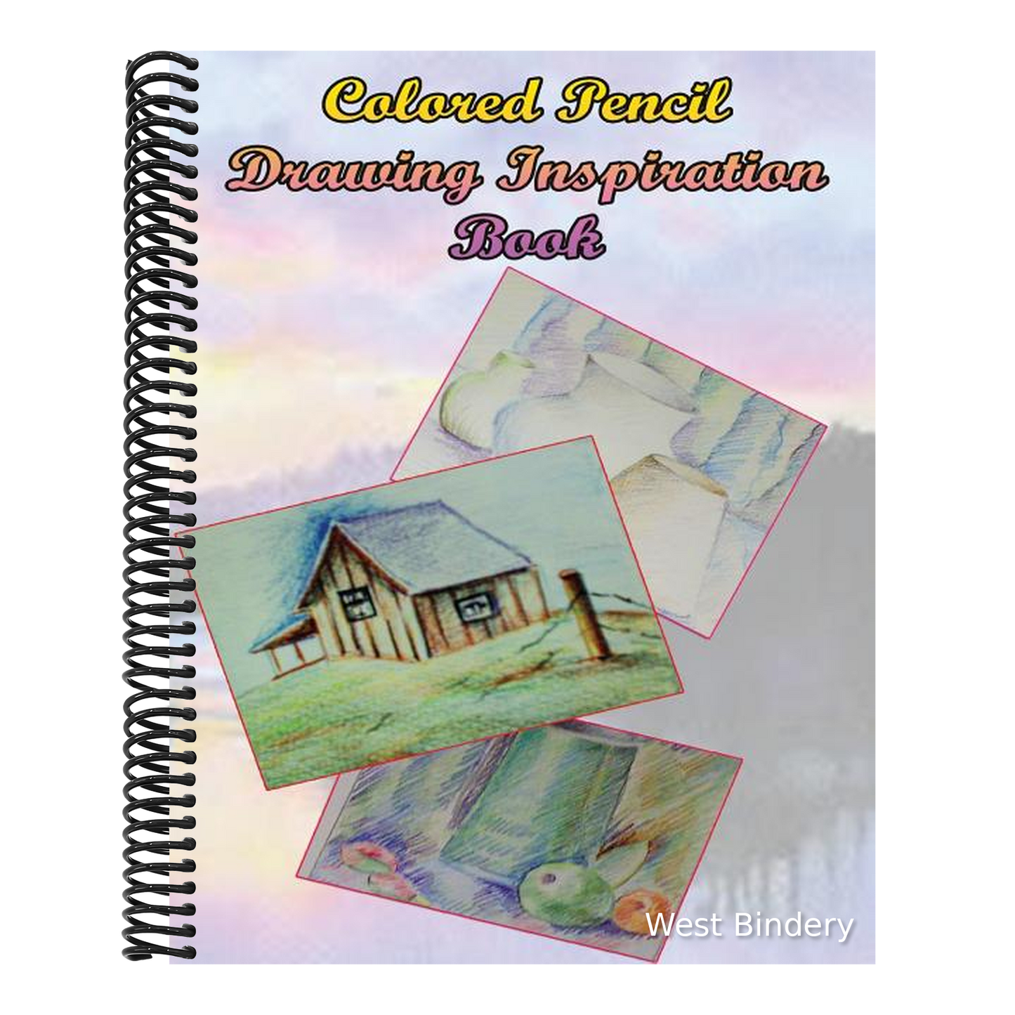 Color Pencil Drawing Inspiration Book: Pencil Drawing Refrence Book for Beginners