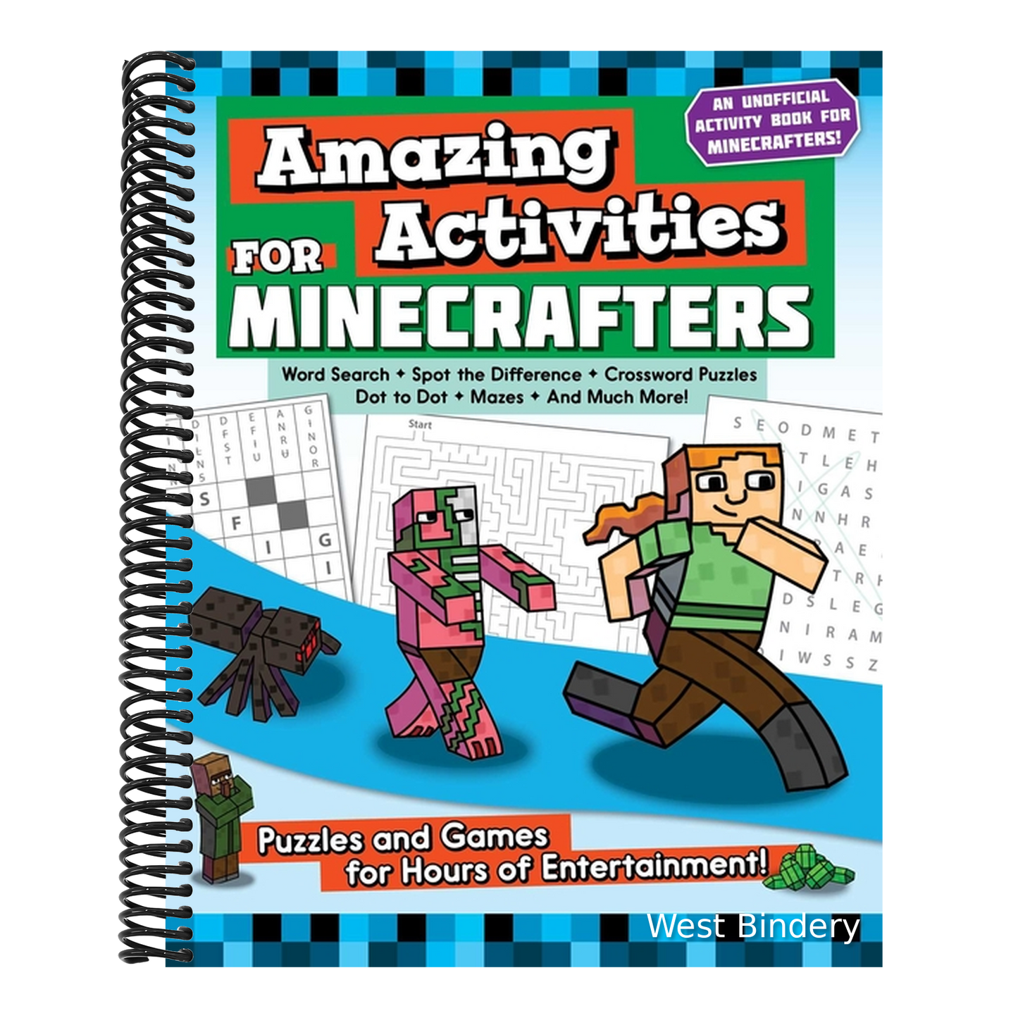 Amazing Activities for Minecrafters: Puzzles and Games for Hours of Entertainment!