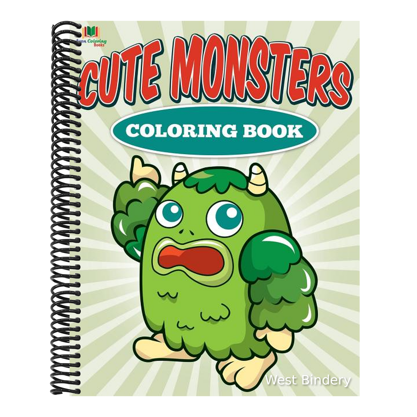 Cute Monsters Coloring Book: Coloring Book for Kids