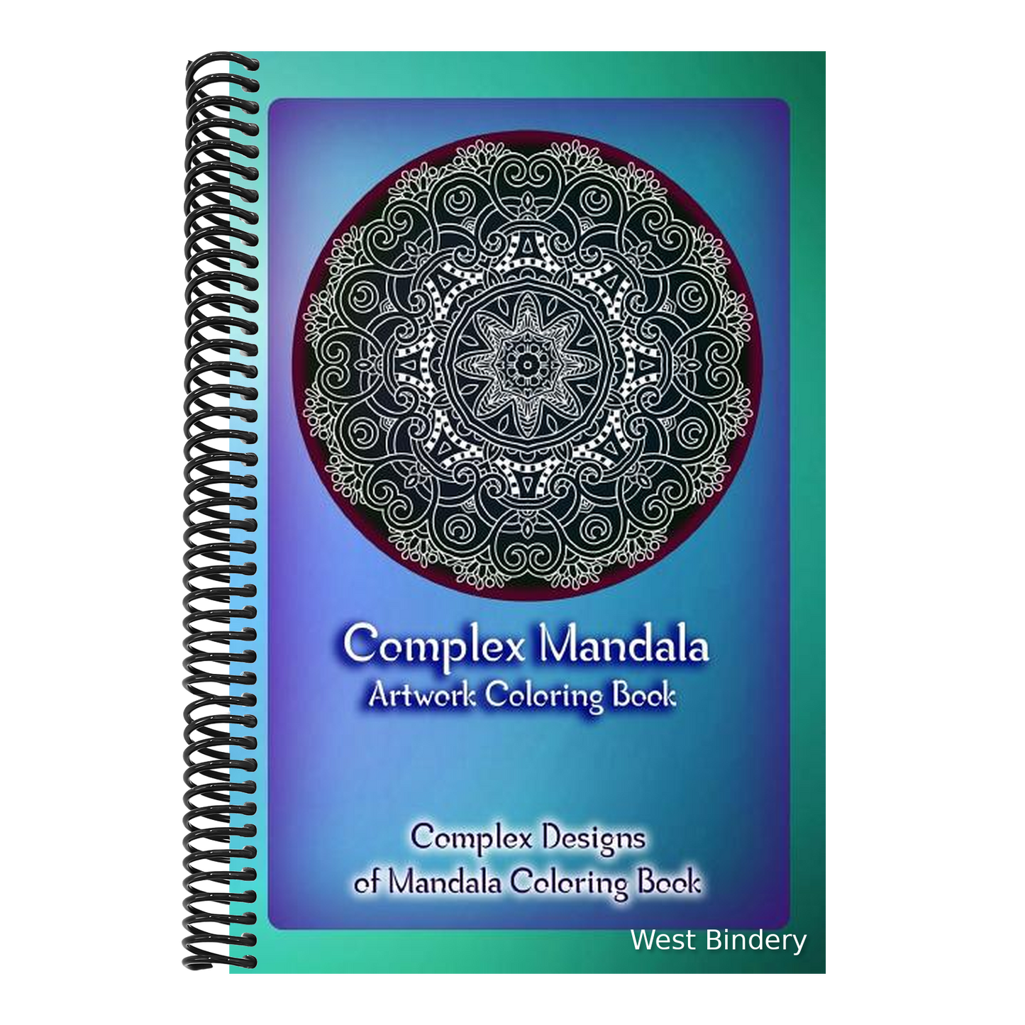 Complex Mandala Artwork Coloring Book: Complex Designs of Mandala Coloring Book