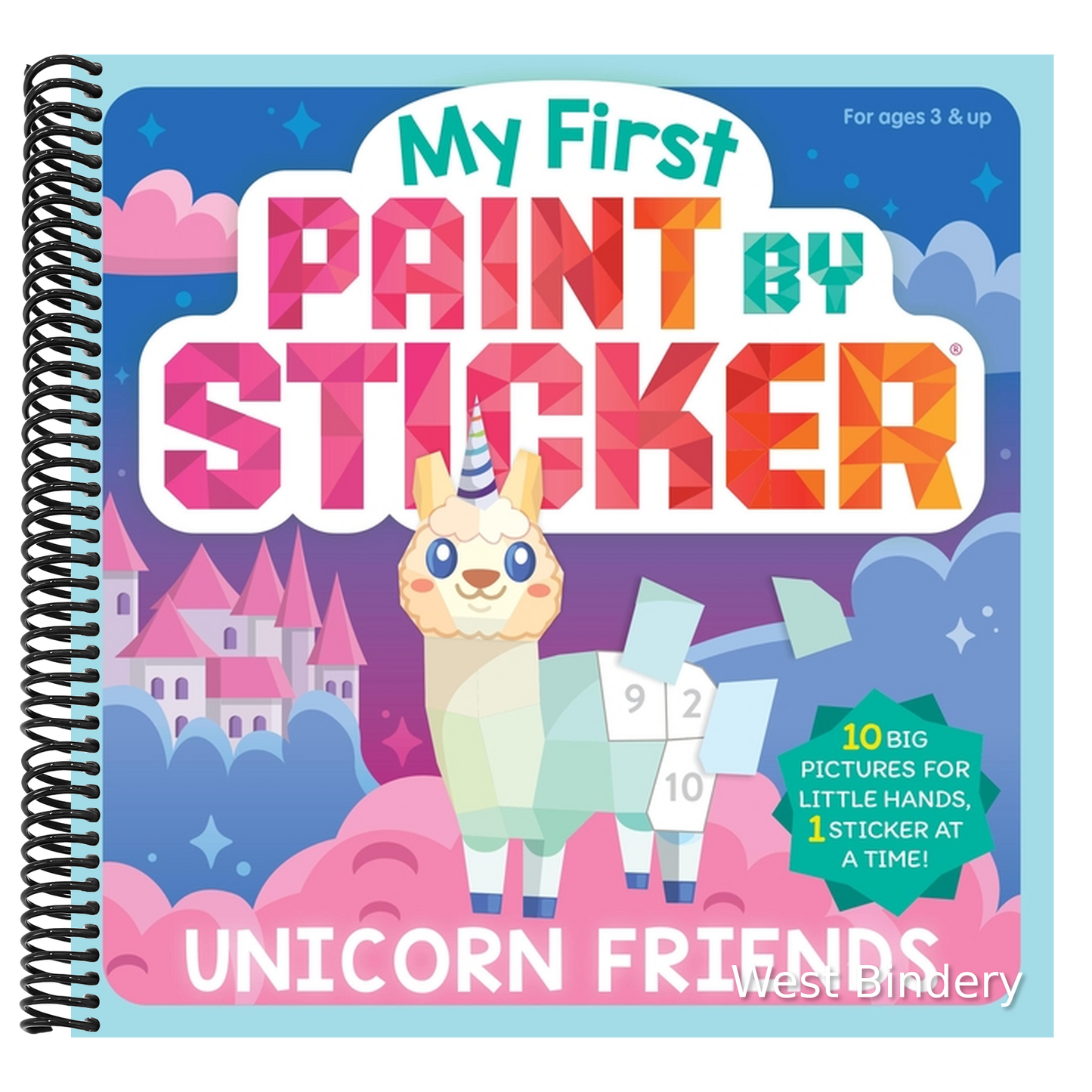 My First Paint by Sticker: Unicorn Friends