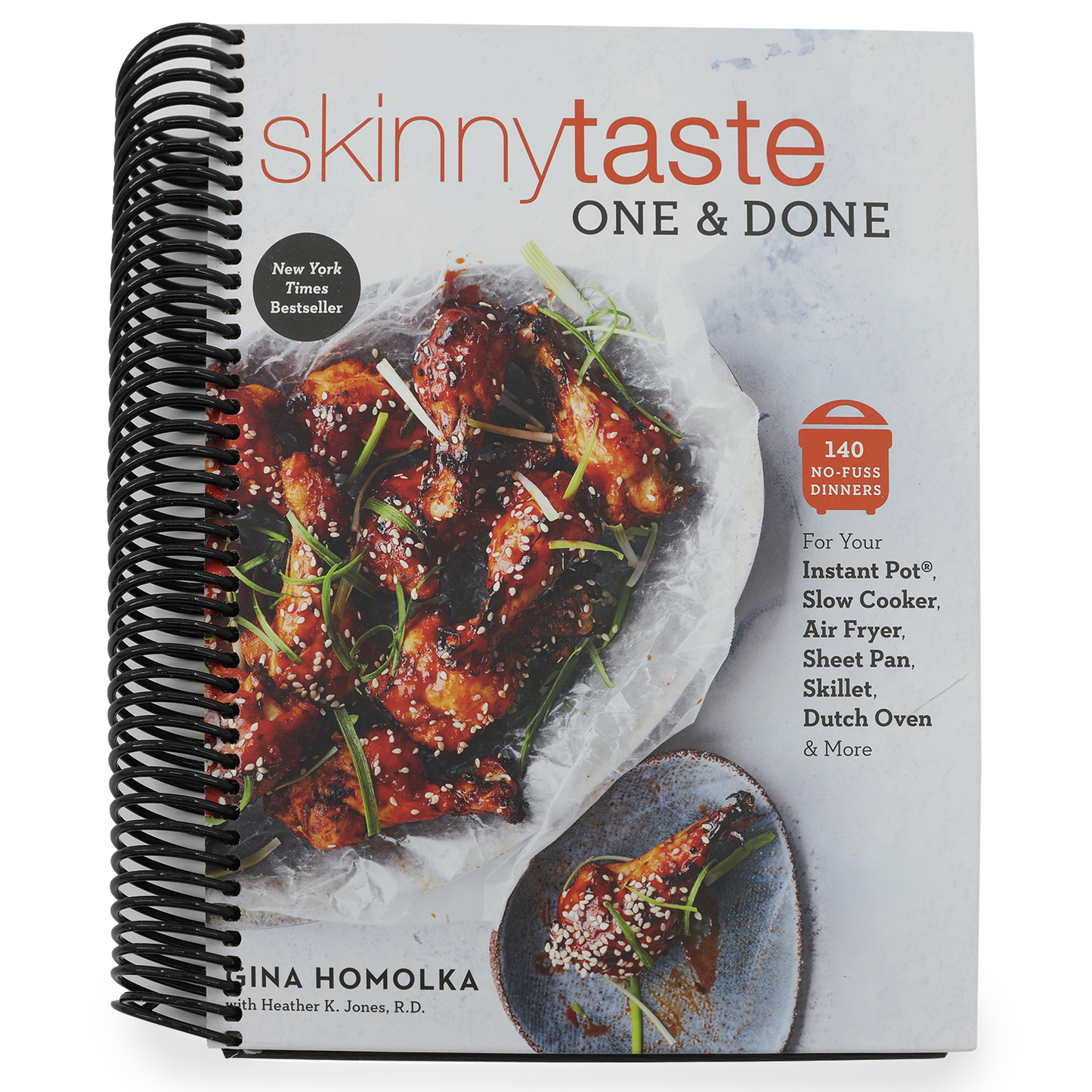 Skinnytaste One and Done: 140 No-Fuss Dinners for Your Instant Pot(r), Slow Cooker, Air Fryer, Sheet Pan, Skillet, Dutch Oven, and More: A Cookbook (Spiral Bound)