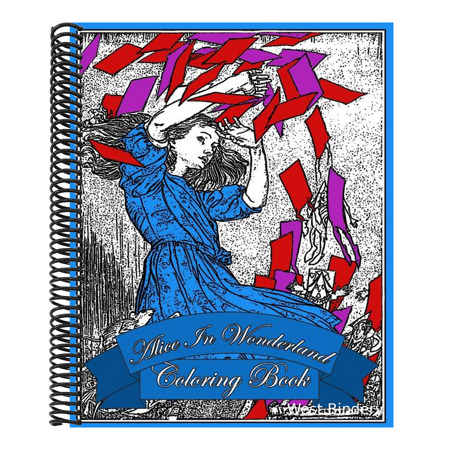 Alice In Wonderland - Coloring Book: Original Illustrations By Arthur Rackham