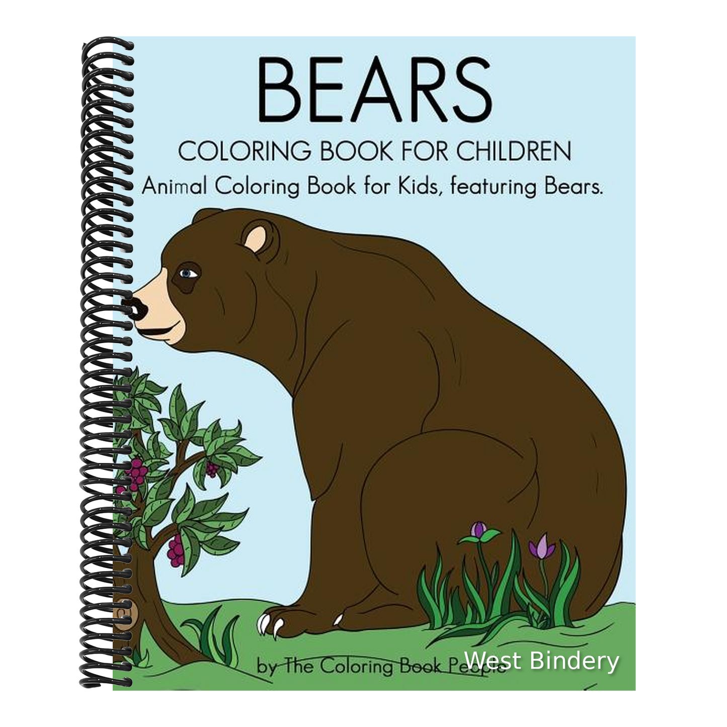 Bears Coloring Book For Children: Animal Coloring Book For Kids, featuring Bears