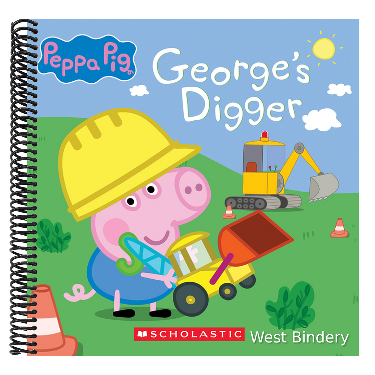 George's Digger (Peppa Pig 8x8 Storybook #40)