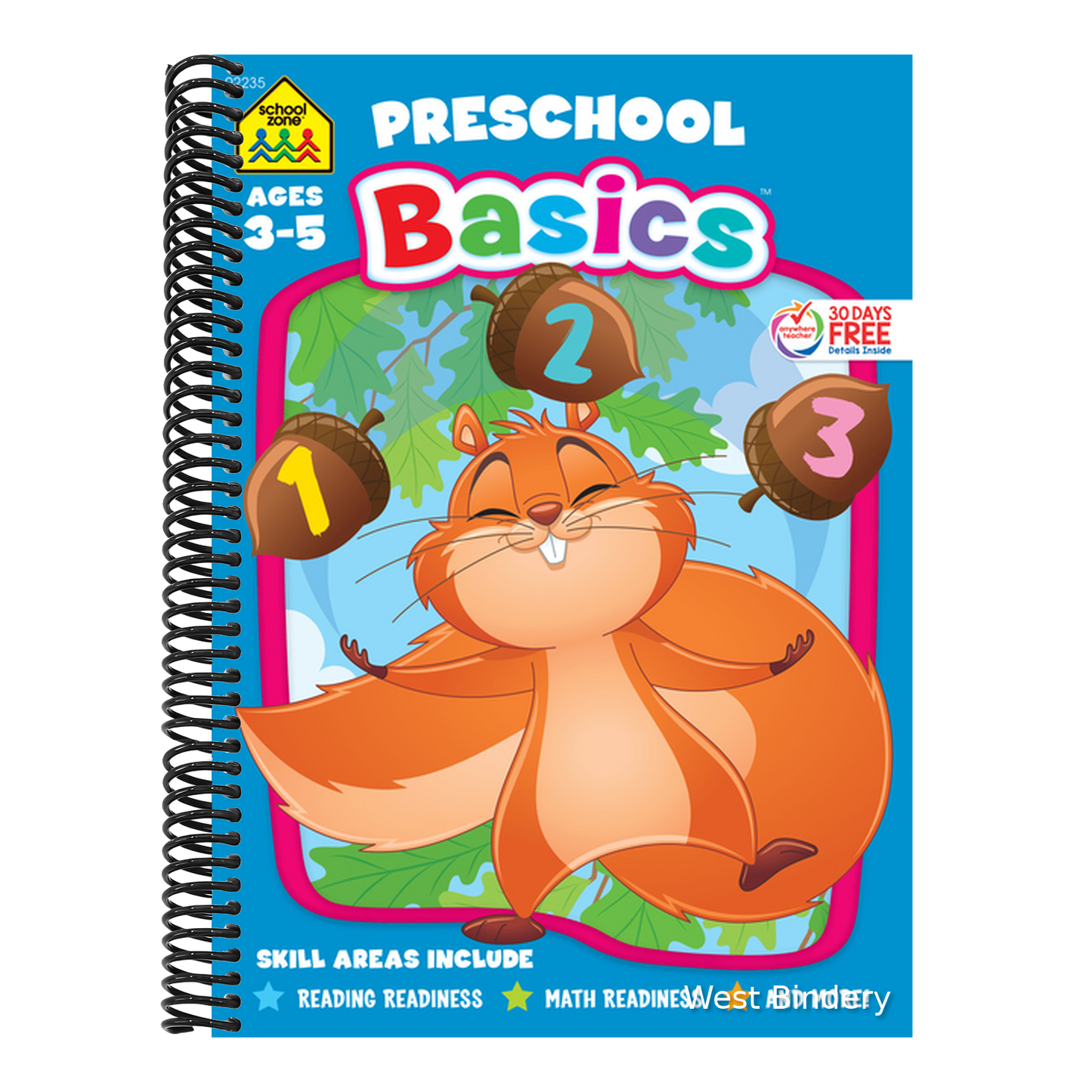 School Zone Preschool Basics Workbook