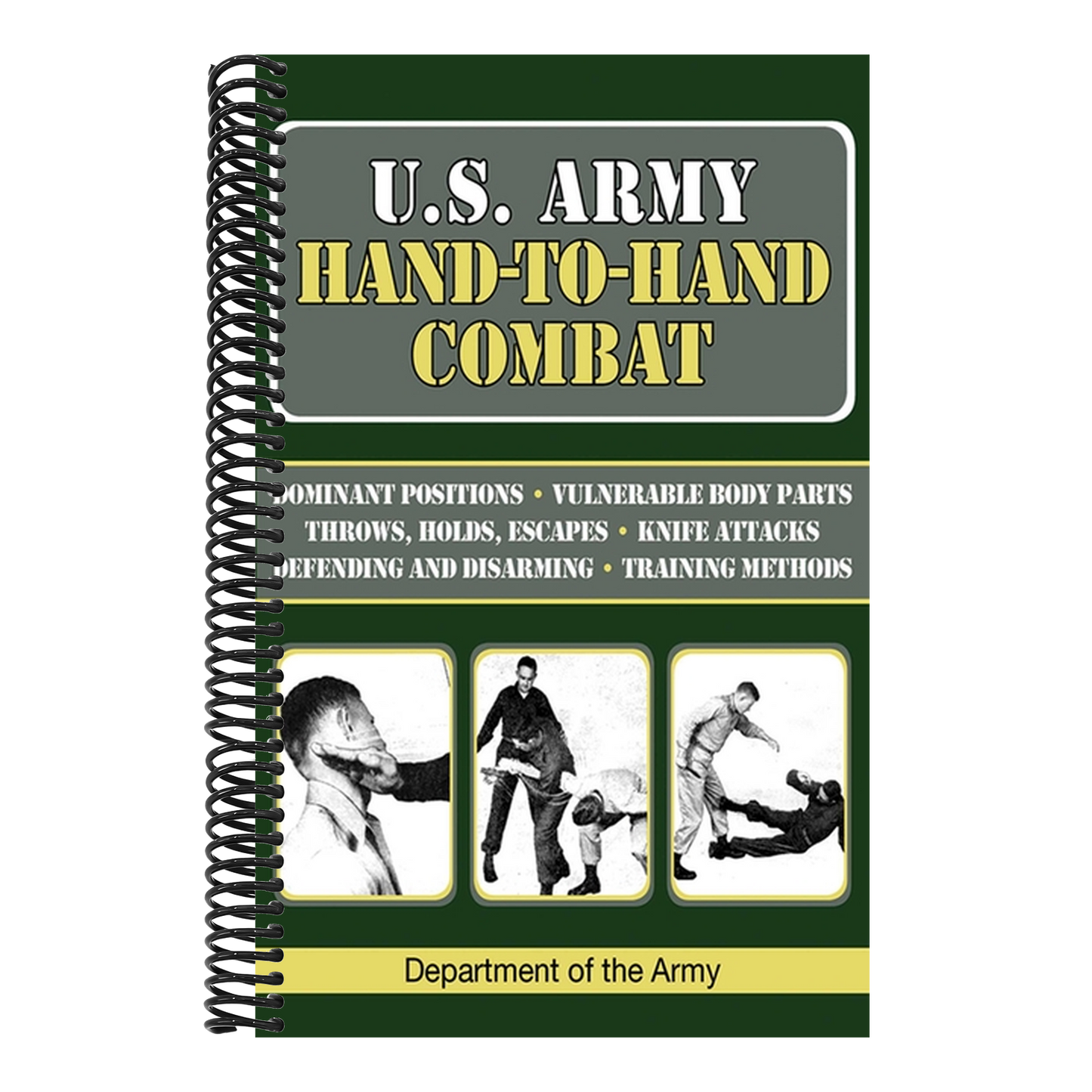 U.S. Army Hand-To-Hand Combat (US Army Survival) (Spiral Bound)
