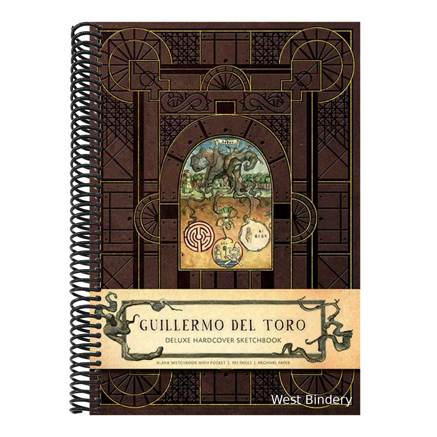 Guillermo del Toro Hardcover Blank Sketchbook