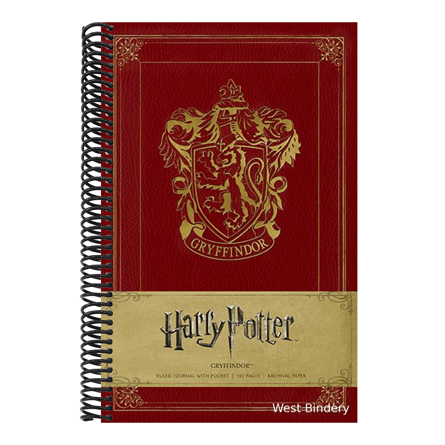 Harry Potter Gryffindor Hardcover Ruled Journal