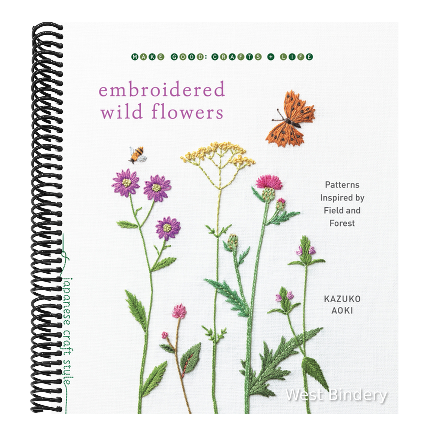 Embroidered Wild Flowers: Patterns Inspired by Field and Forest