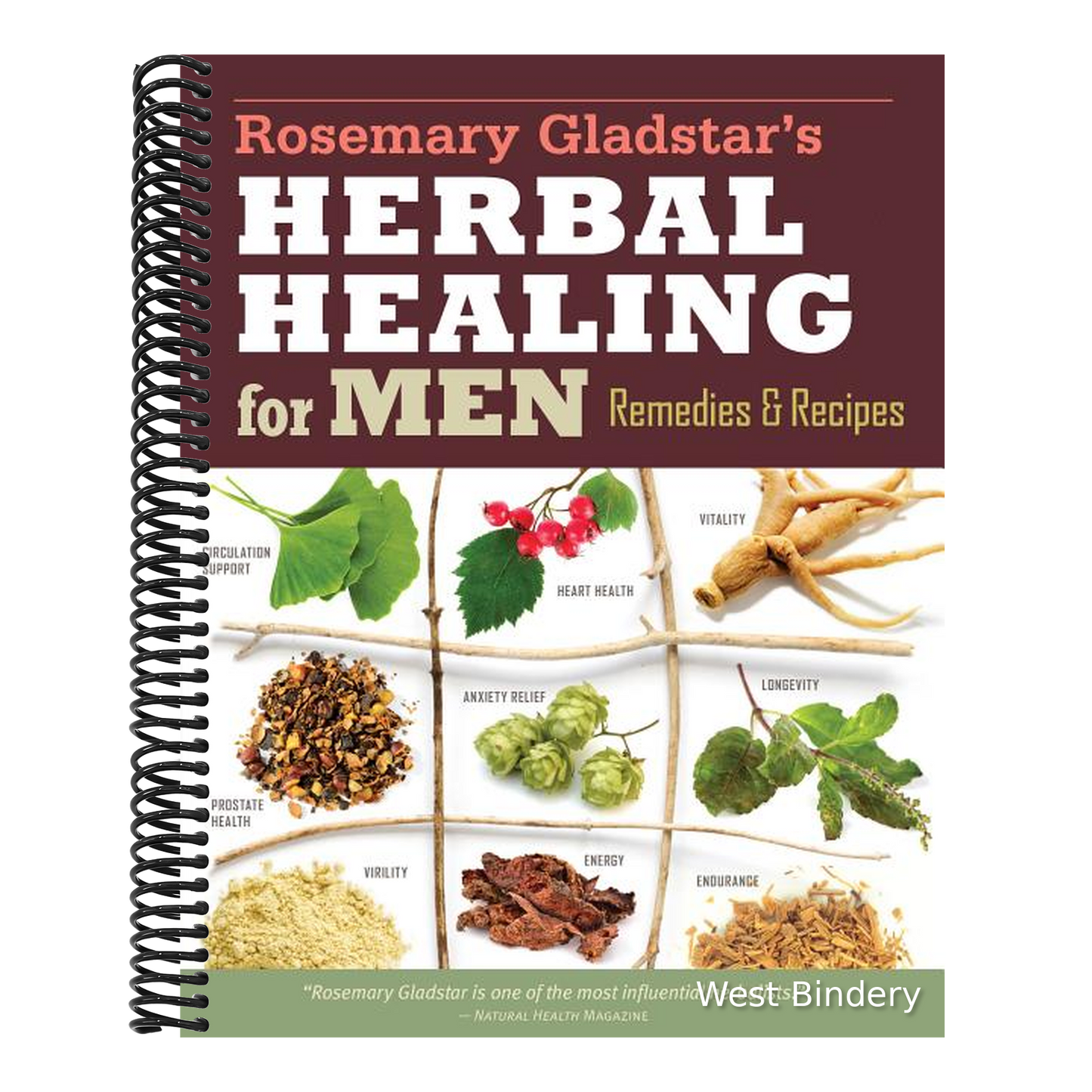 Rosemary Gladstar's Herbal Healing for Men: Remedies and Recipes for Circulation Support, Heart Health, Vitality, Prostate Health, Anxiety Relief, Lon