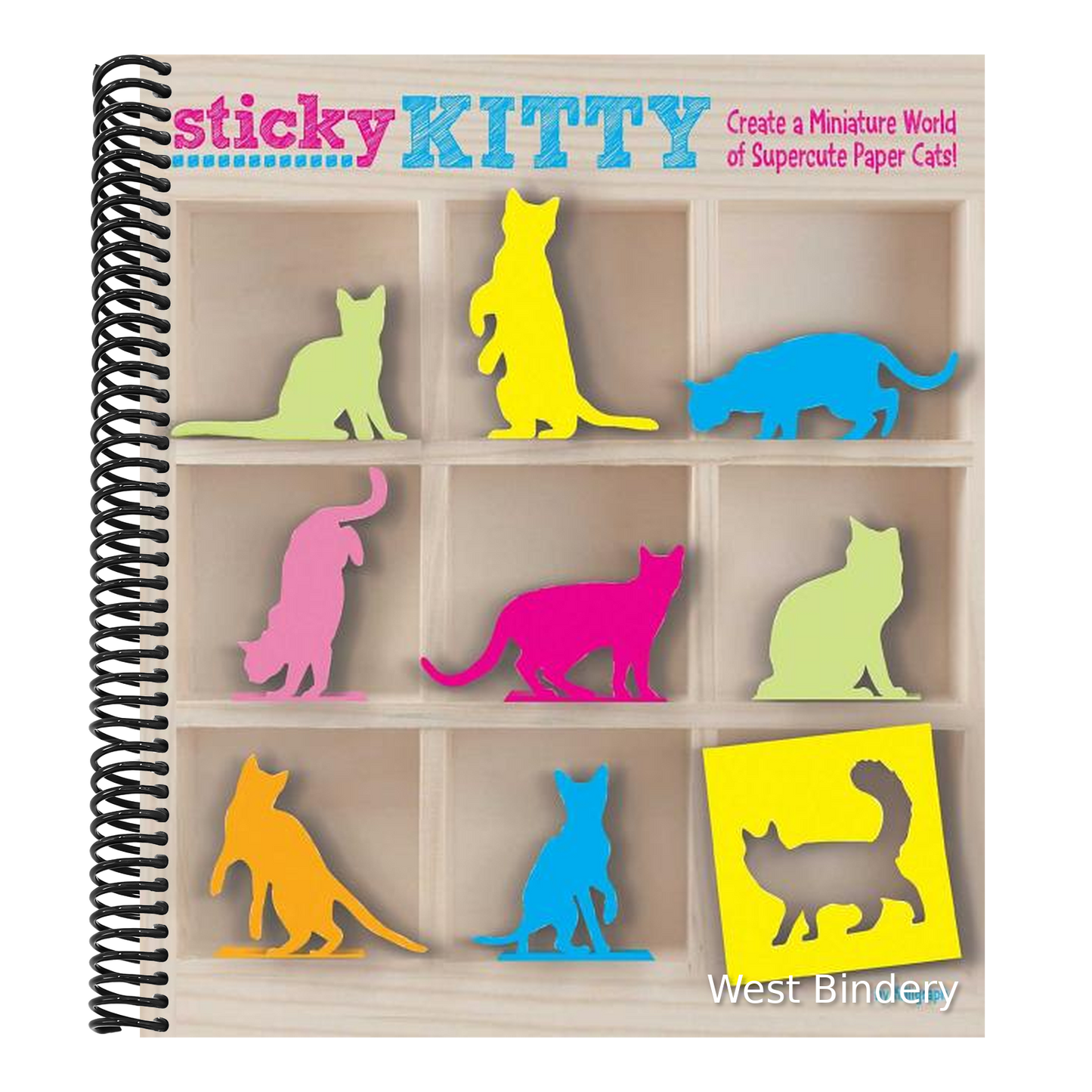 Sticky Kitty: Create a Miniature World of Supercute Paper Cats!