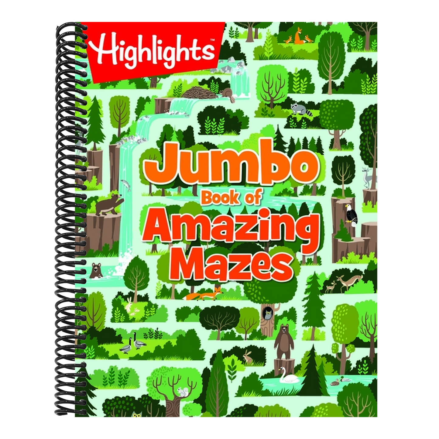Jumbo Book of Amazing Mazes: Maze Puzzle Book for Kids Packed with Over 175 Puzzles, Code-Word Mazes, Quiz Mazes and Logic Games for Kids 6 and Up (Highlights Jumbo Books & Pads)
