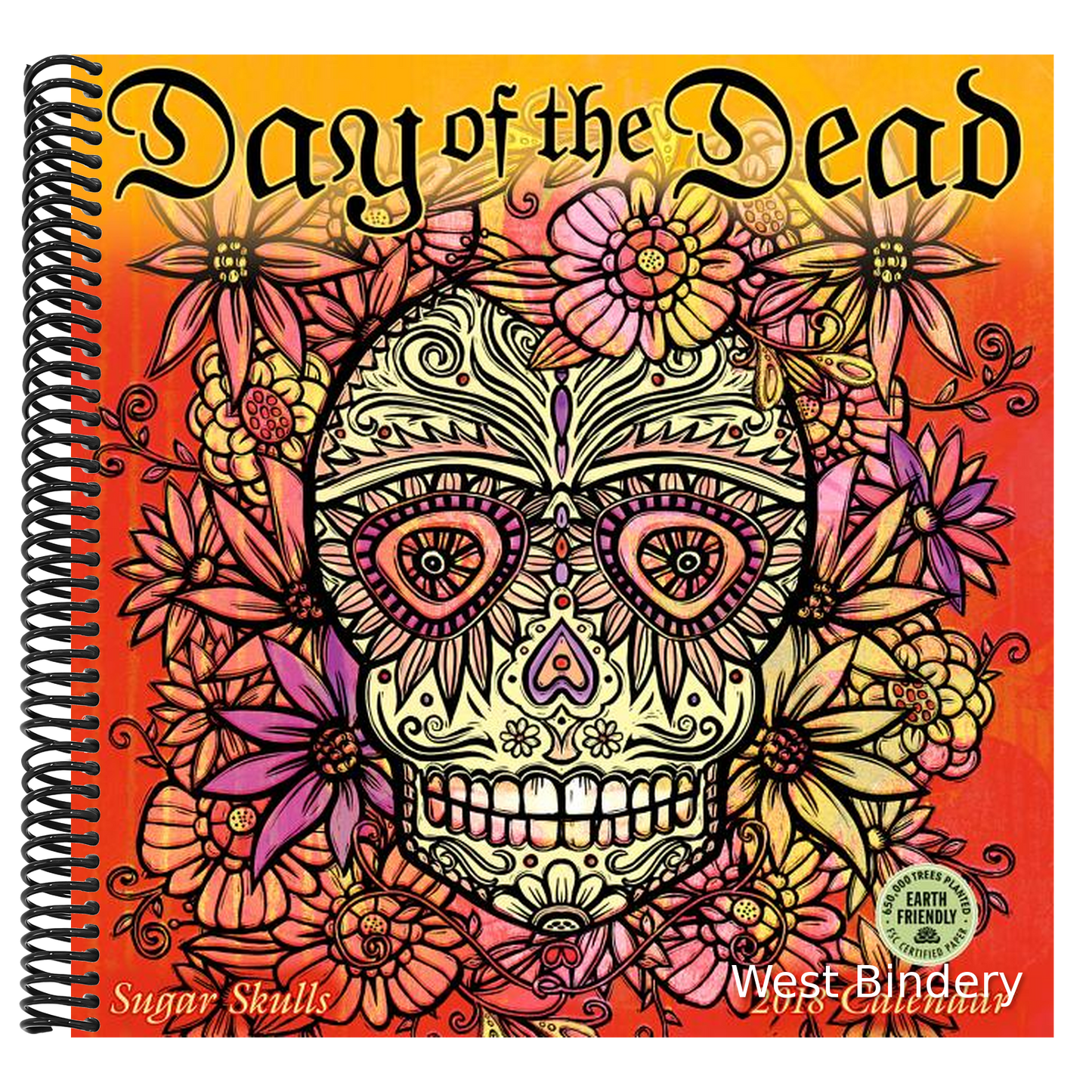 Day of the Dead 2018 Wall Calendar: Sugar Skulls