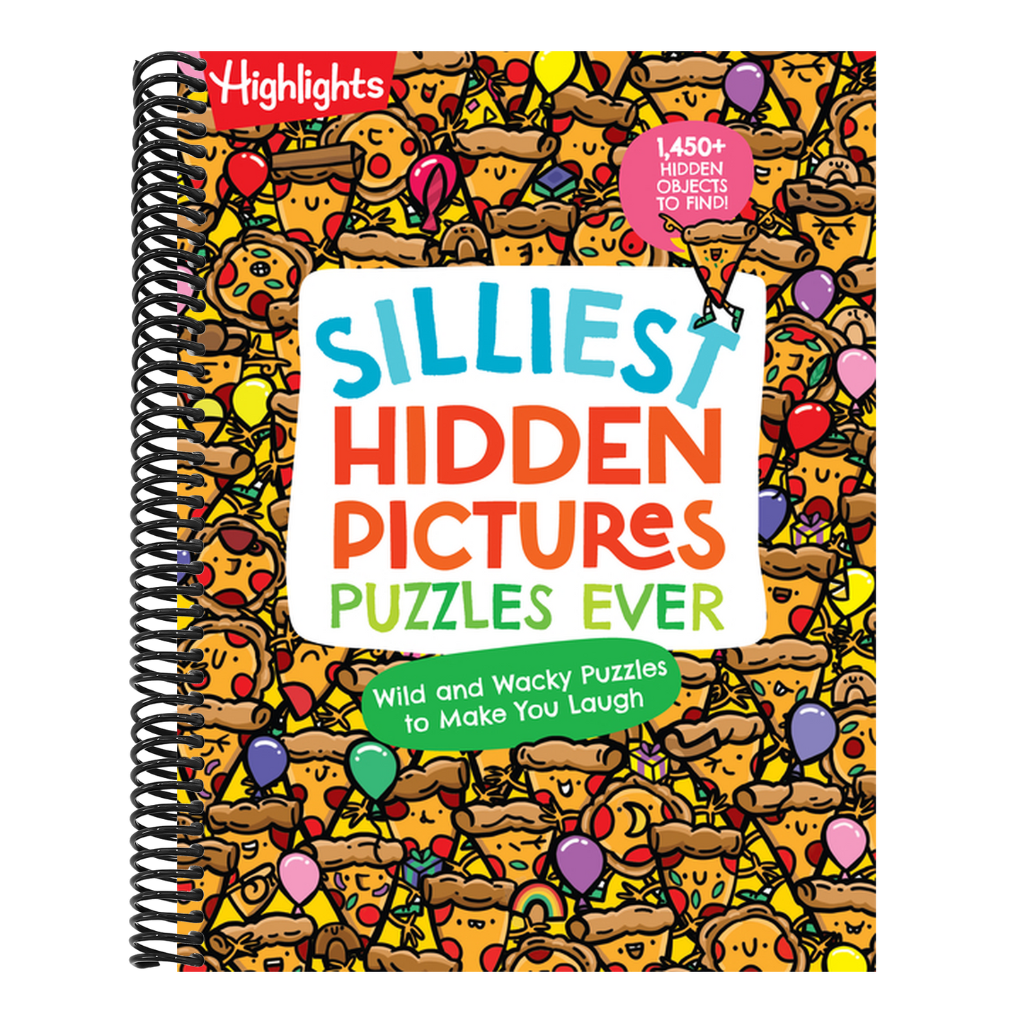 Silliest Hidden Pictures Puzzles Ever: Search-And-Find Book for Kids 6 and Up with Over 1,000 Hidden Objects, Road Trip Games, Silly Jokes and Wacky R (Highlights Hidden Pictures)