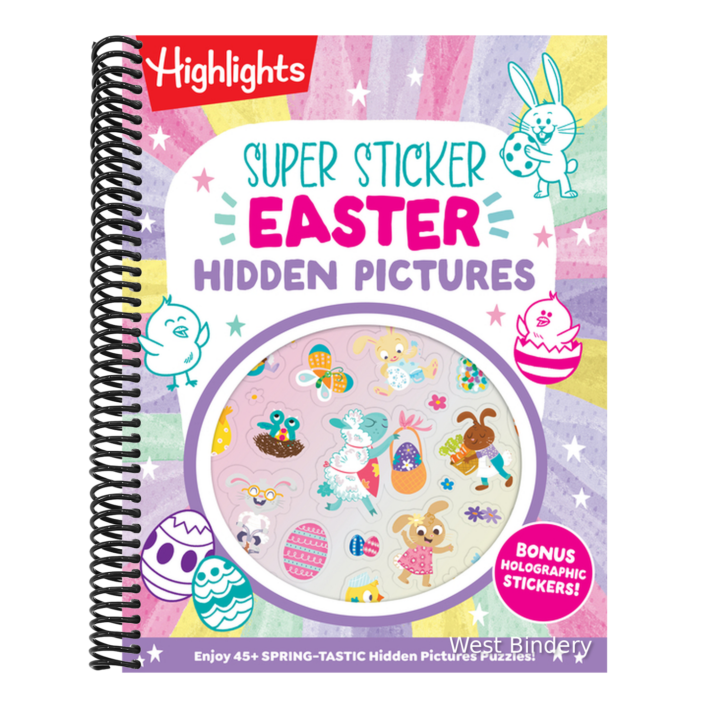 Super Sticker Easter Hidden Pictures