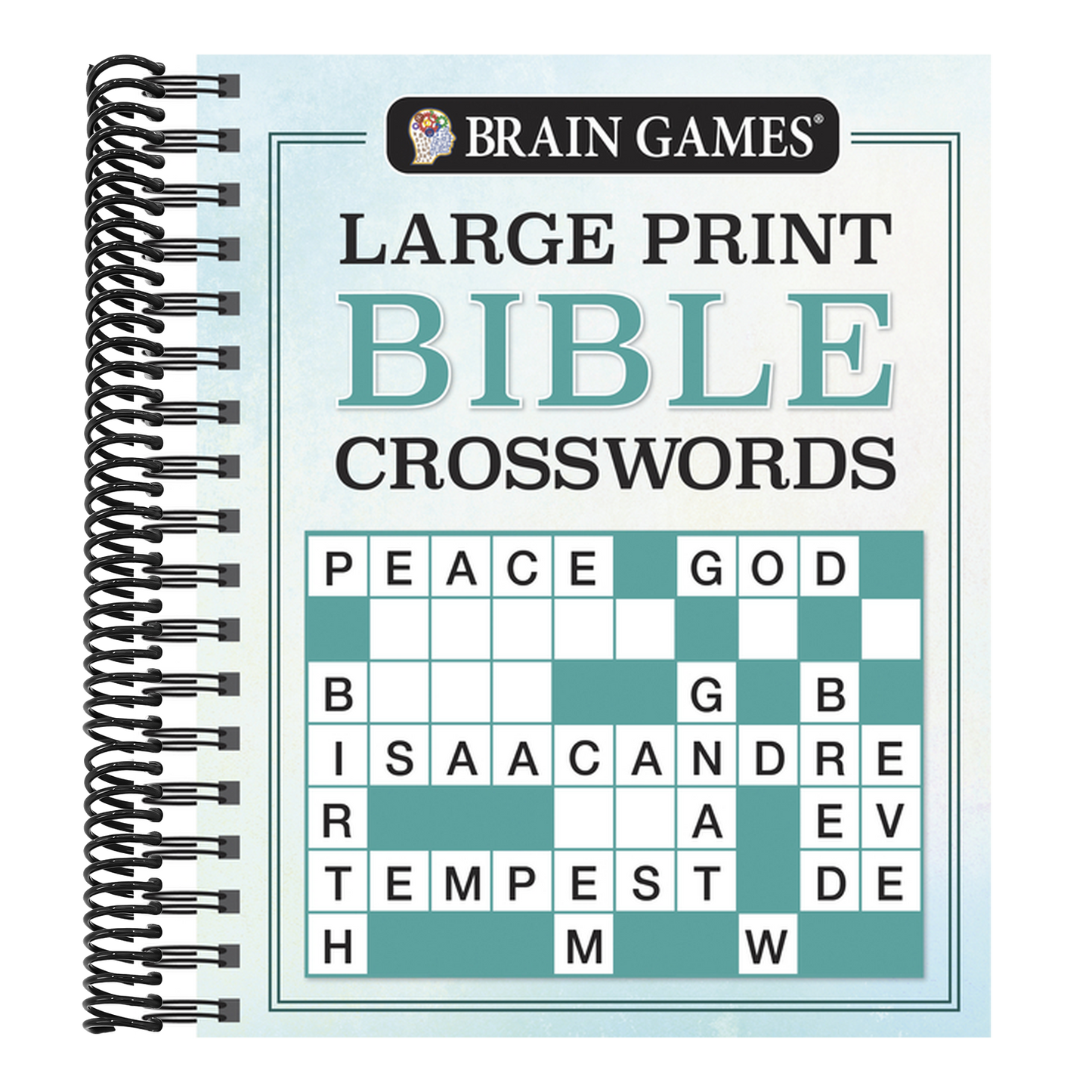 Brain Games - Large Print Bible Crosswords