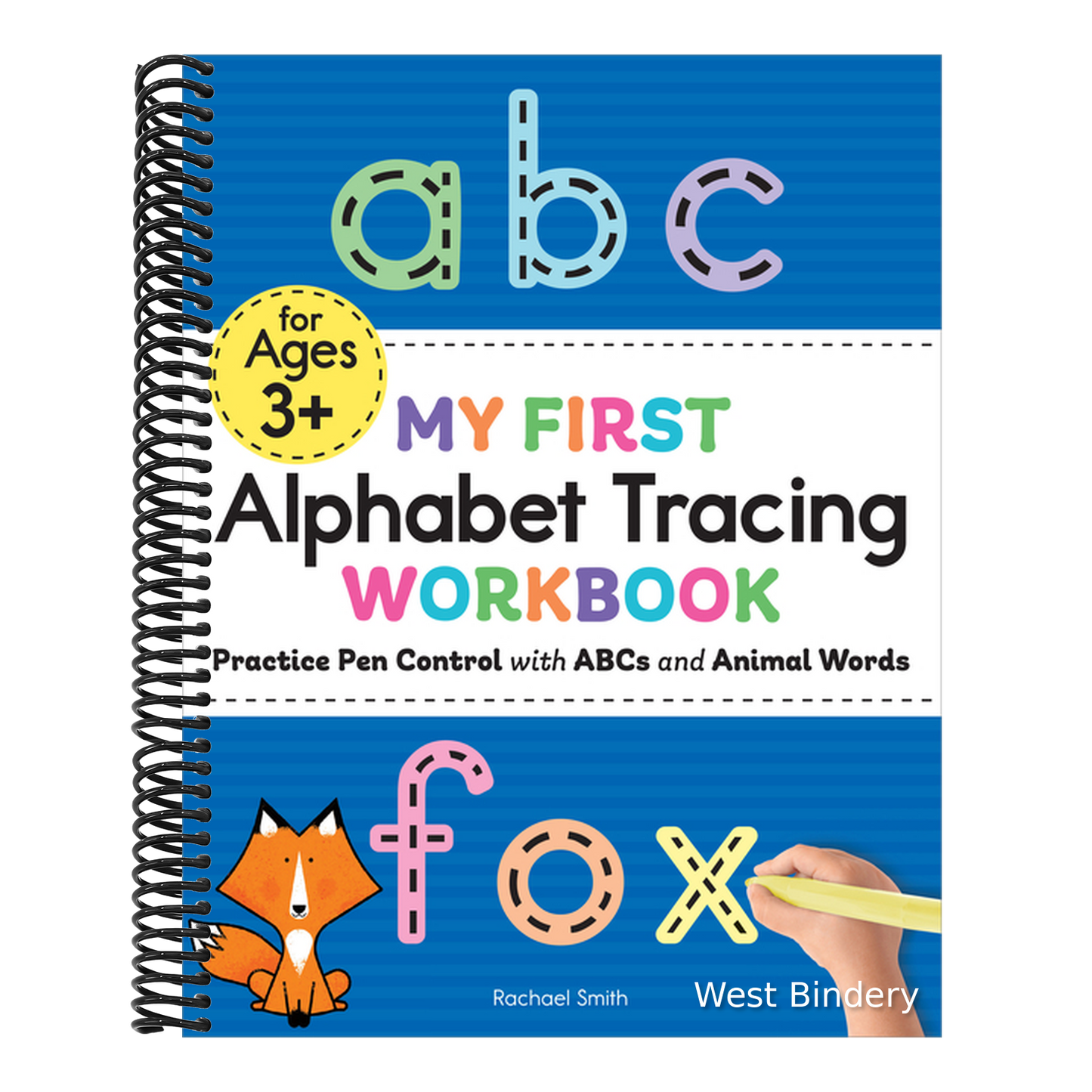 My First Alphabet Tracing Workbook: Practice Pen Control with ABCs and Animal Words