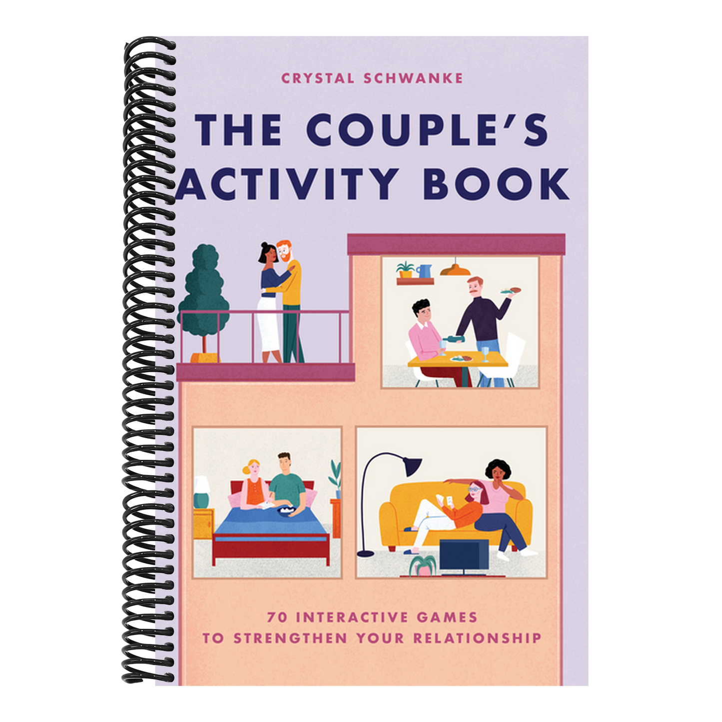 The Couple's Activity Book: 70 Interactive Games to Strengthen Your Relationship (Spiral Bound)