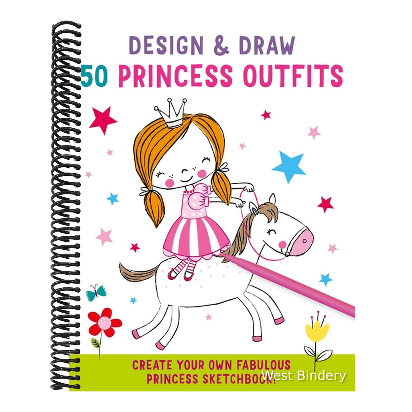 Design and Draw 50 Princess Outfits