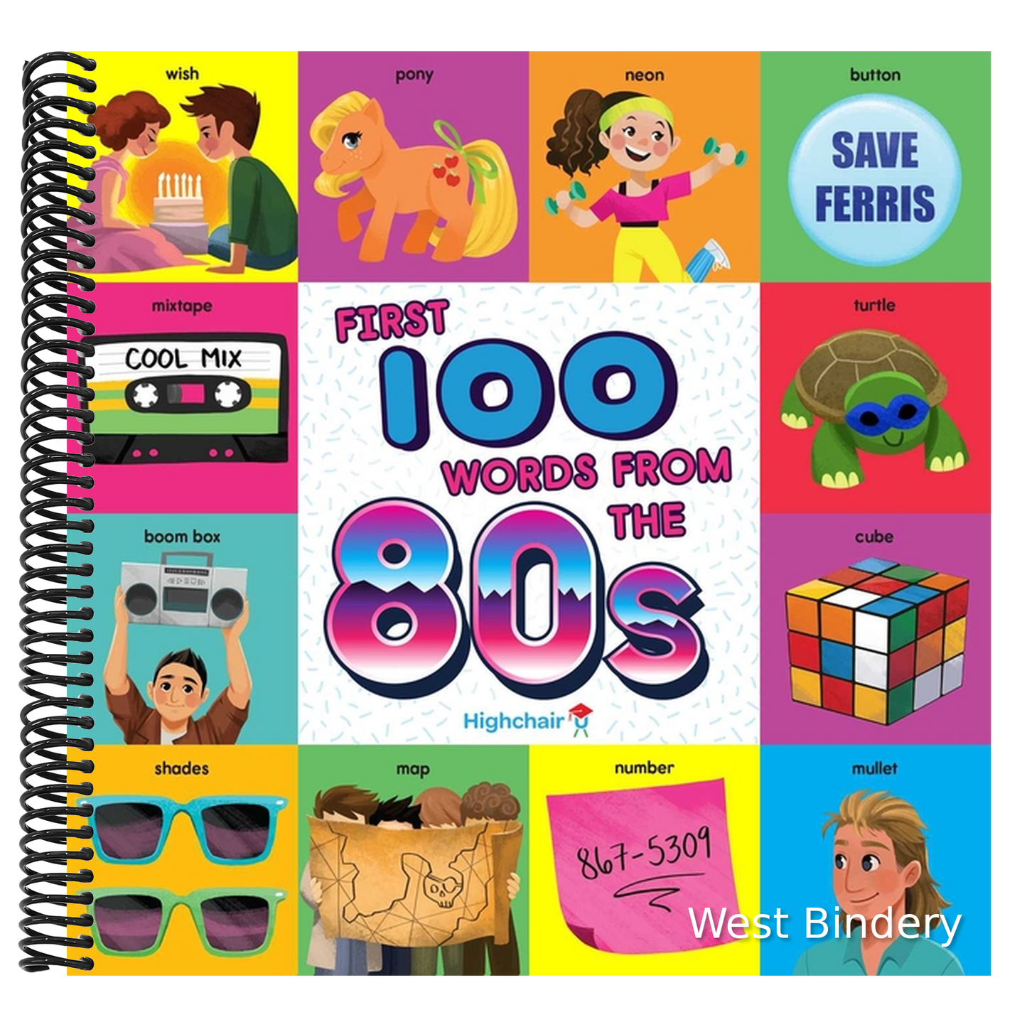 First 100 Words from the 80s (Highchair U)