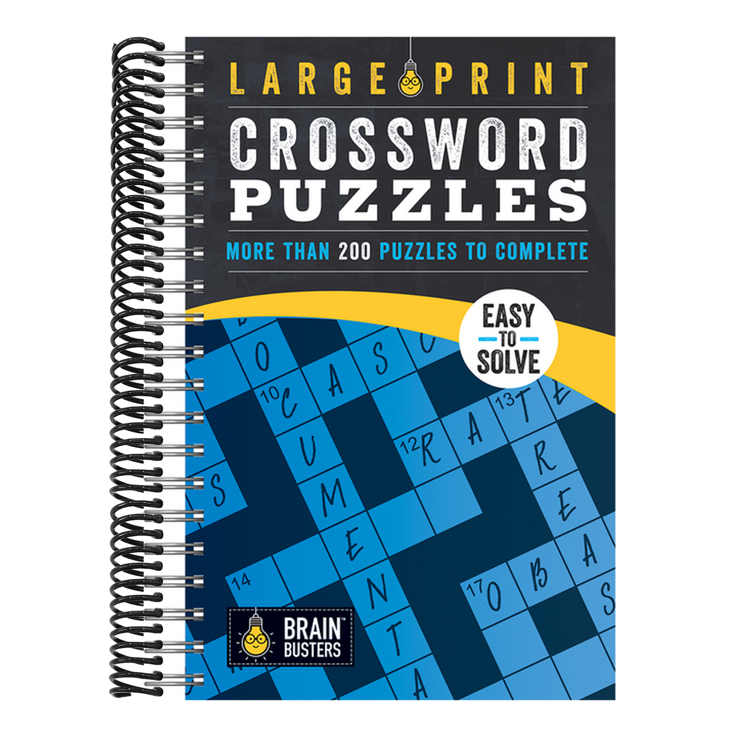 Large Print Crossword Puzzles Blue: More Than 200 Puzzles to Complete