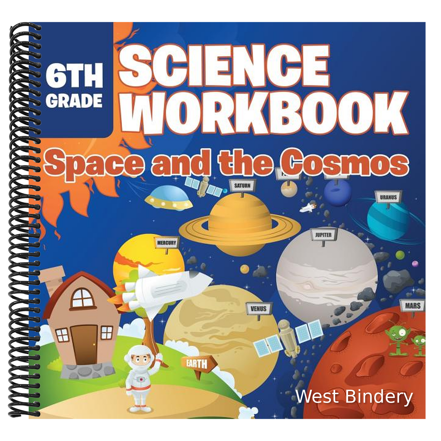 6th Grade Science Workbook: Space and the Cosmos