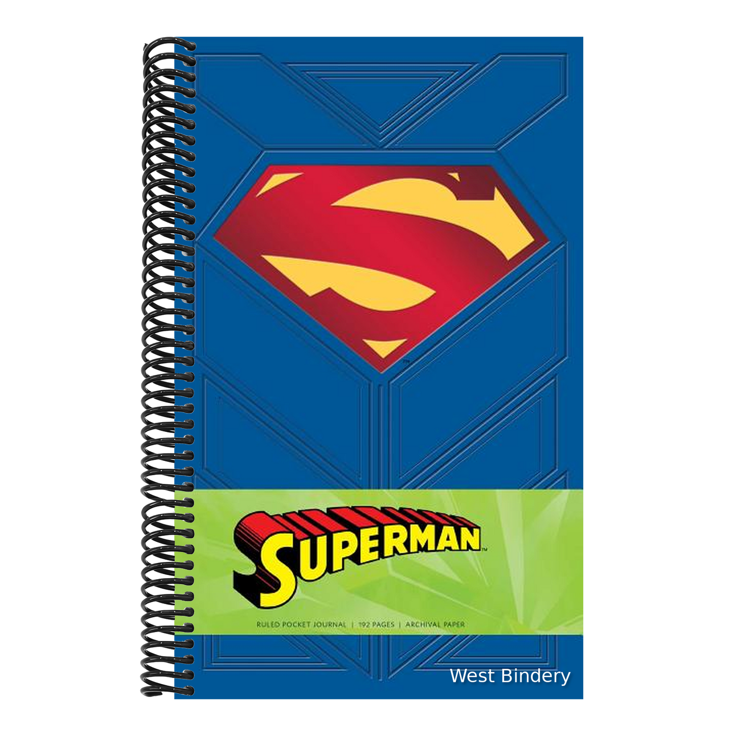 Superman Ruled Pocket Journal