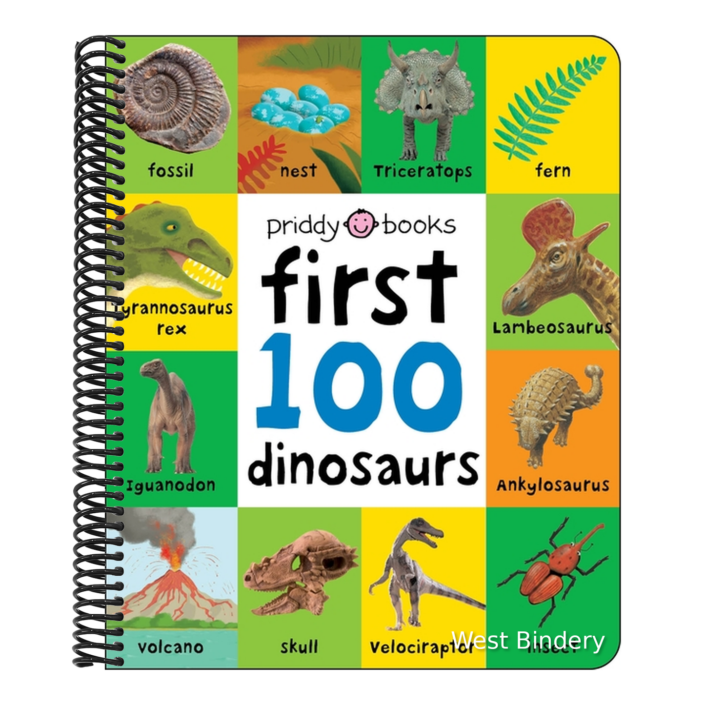 First 100 Dinosaurs: A Padded Book--Perfect for Little Hands to Hold