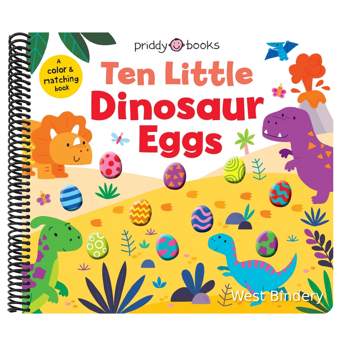 Ten Little Dinosaur Eggs (Little Squishies): A Color & Matching Book