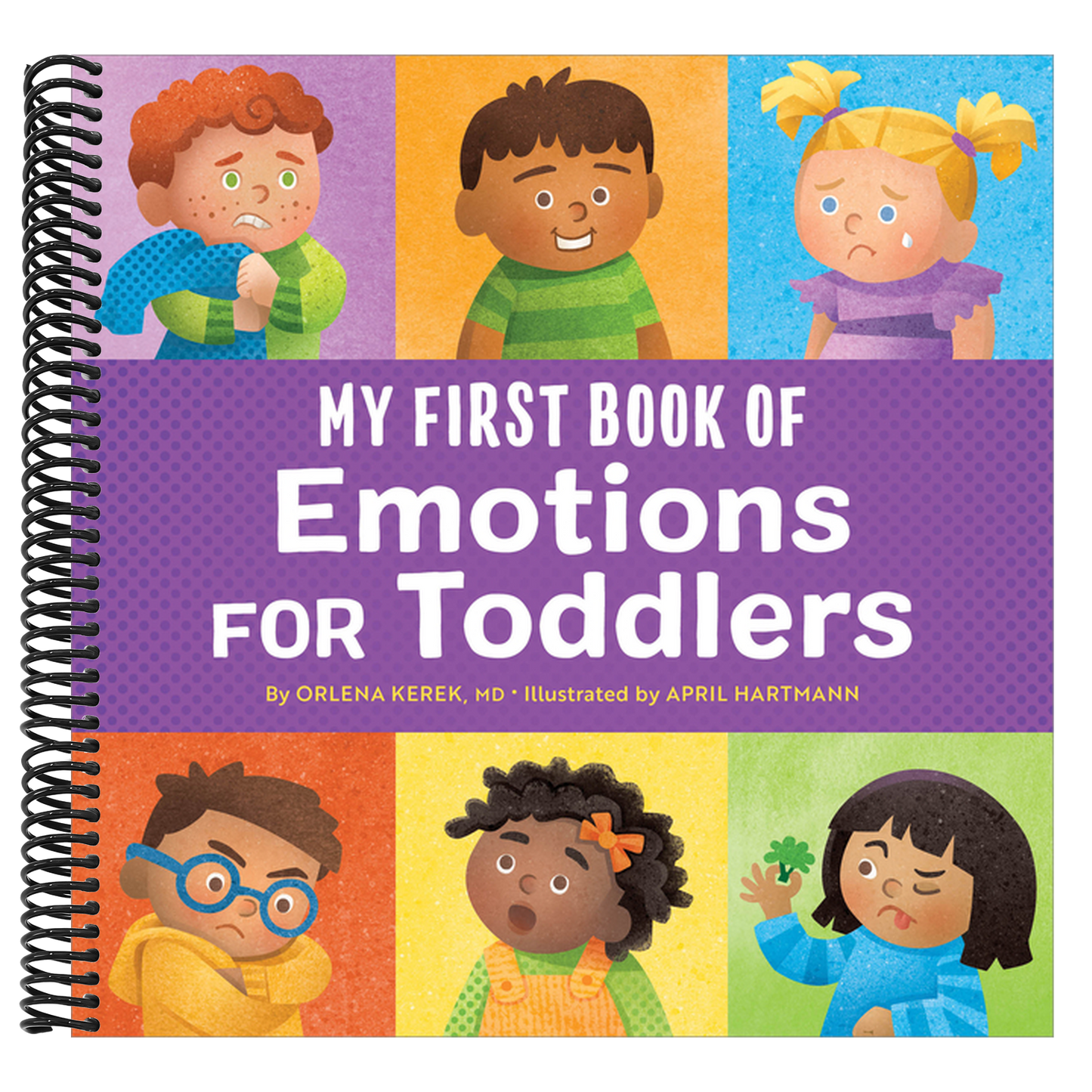 My First Book of Emotions for Toddlers (Spiral Bound)