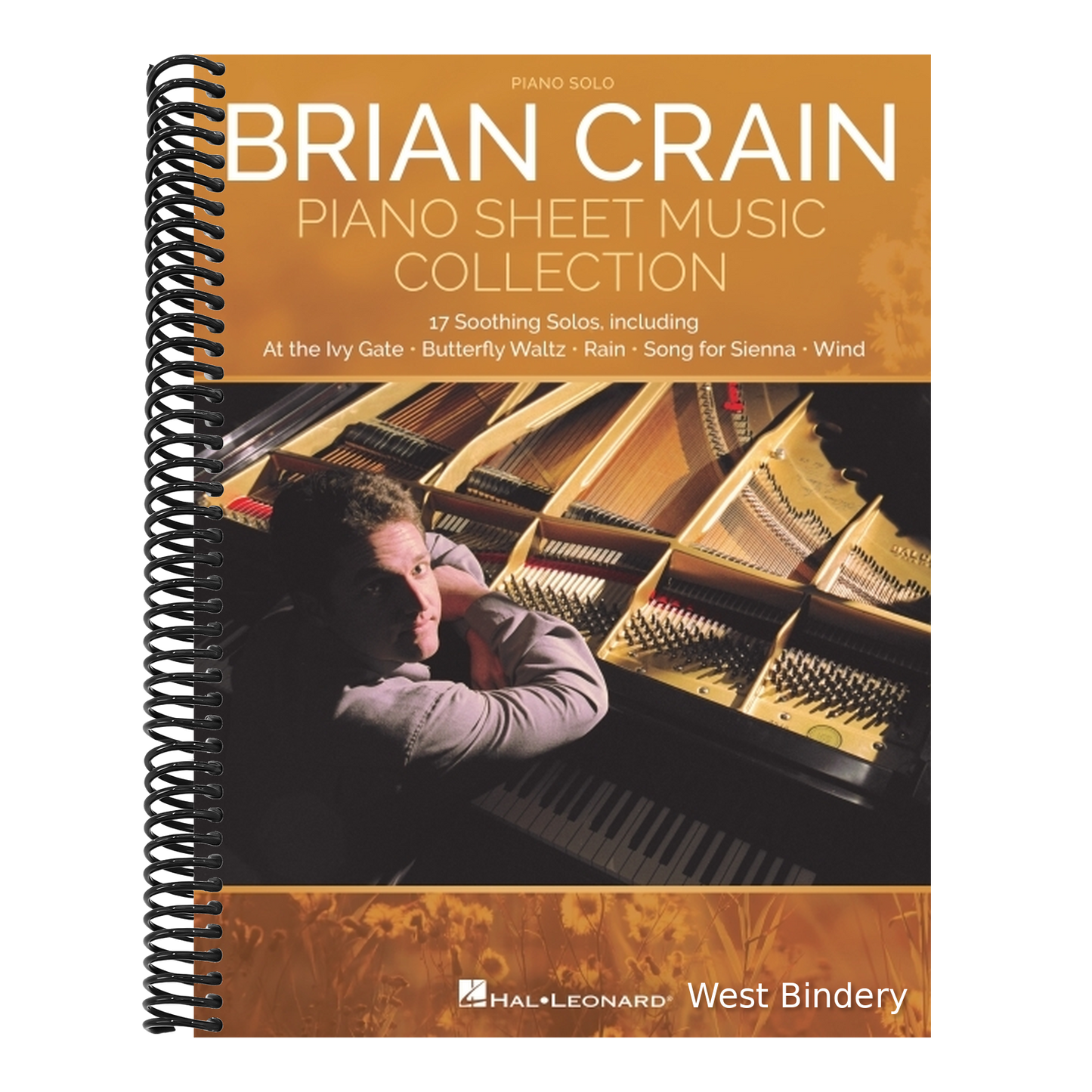 Brian Crain Piano Sheet Music Collection 17 Soothing Piano Solos Includes Butterfly Waltz Canon in D Song for Sienna Piano Solo Book