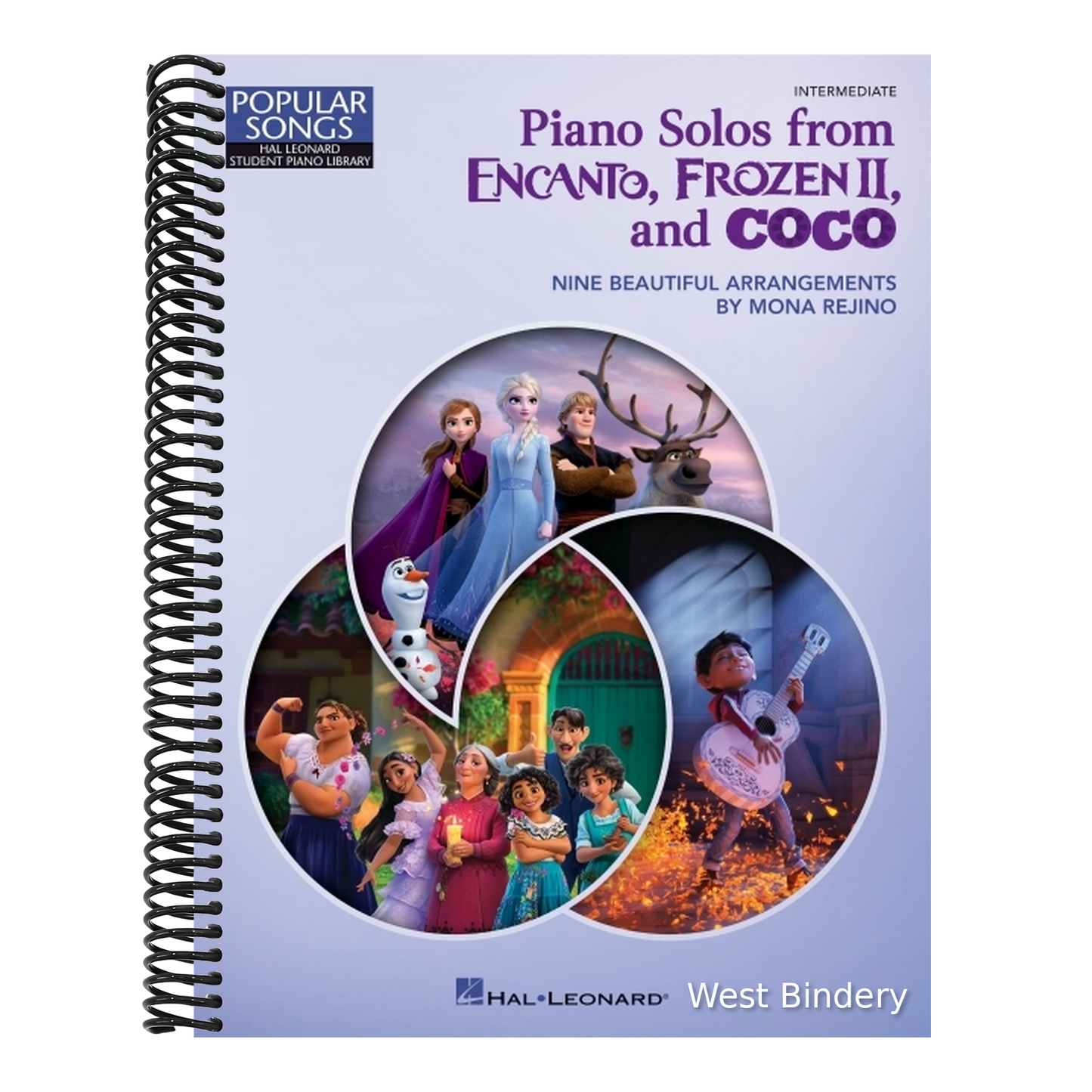 Piano Solos from Encanto, Frozen II, and Coco: Nine Beautiful Intermediate Arrangements by Mona Rejino - Hal Leonard Student Piano Library Popular Son
