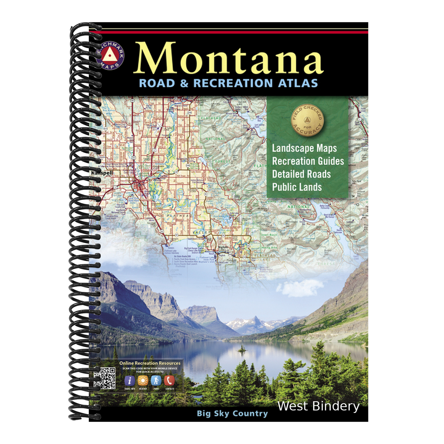 Montana Road & Recreation Atlas (Revised)