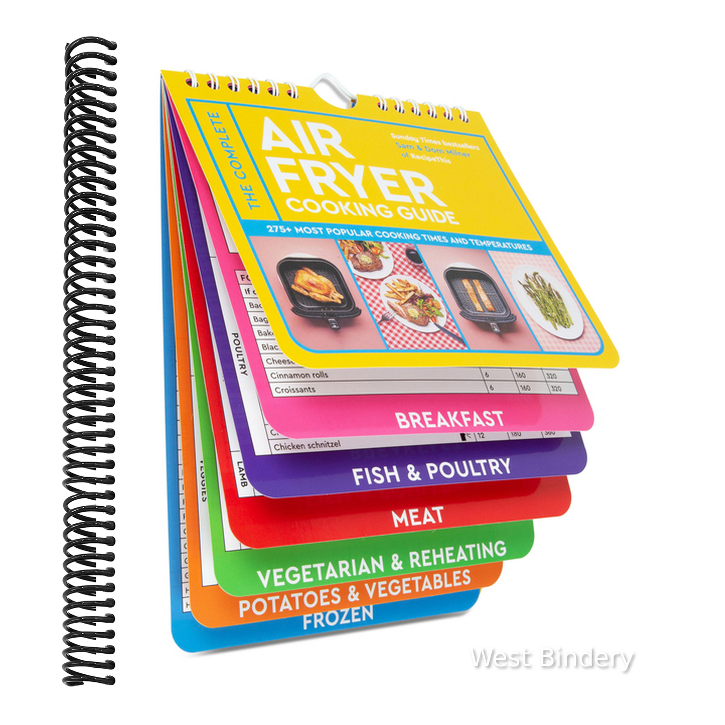 The Complete Air Fryer Cooking Guide: 275+ Most Popular Cooking Times and Temperatures - The Sunday Times Bestseller