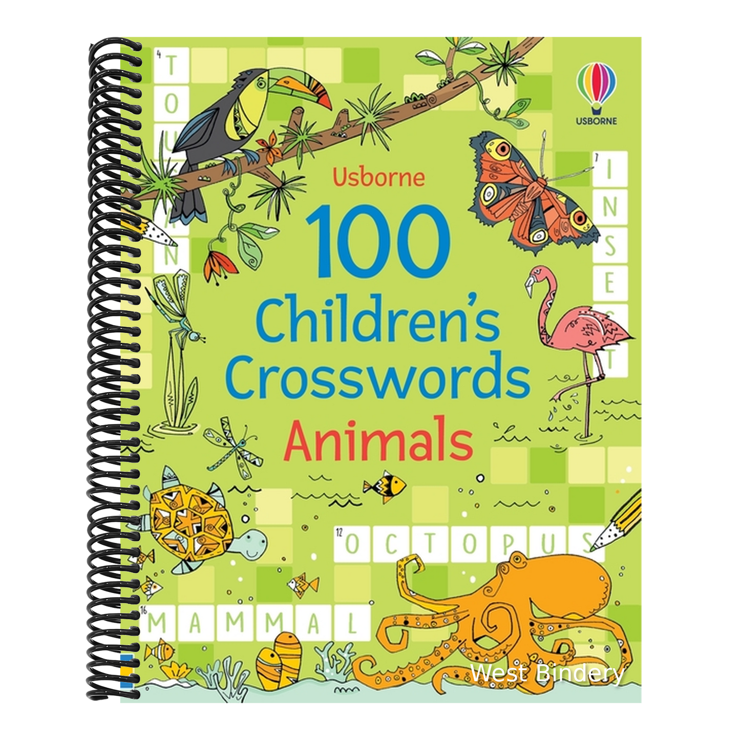 100 Children's Crosswords: Animals