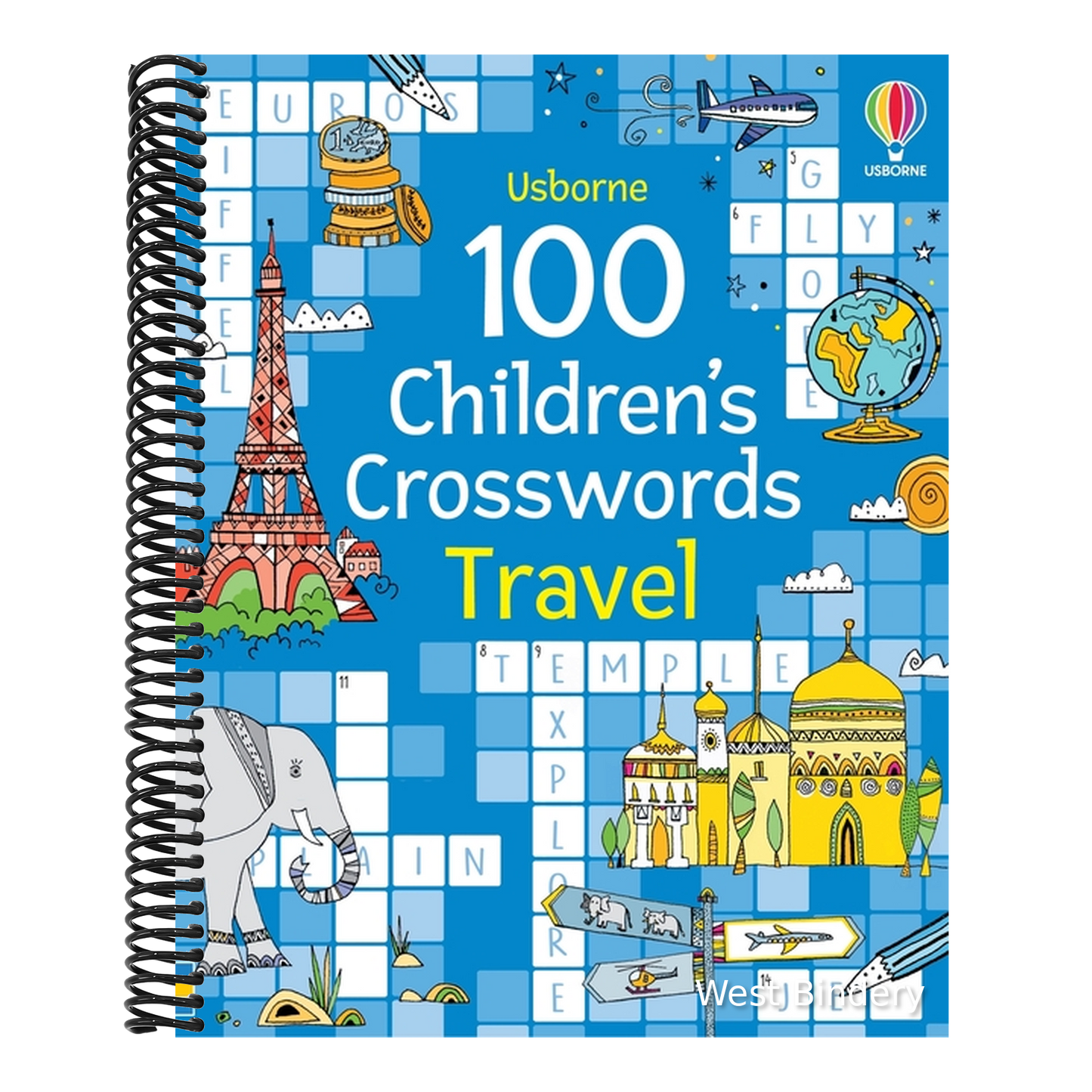100 Children's Crosswords: Travel