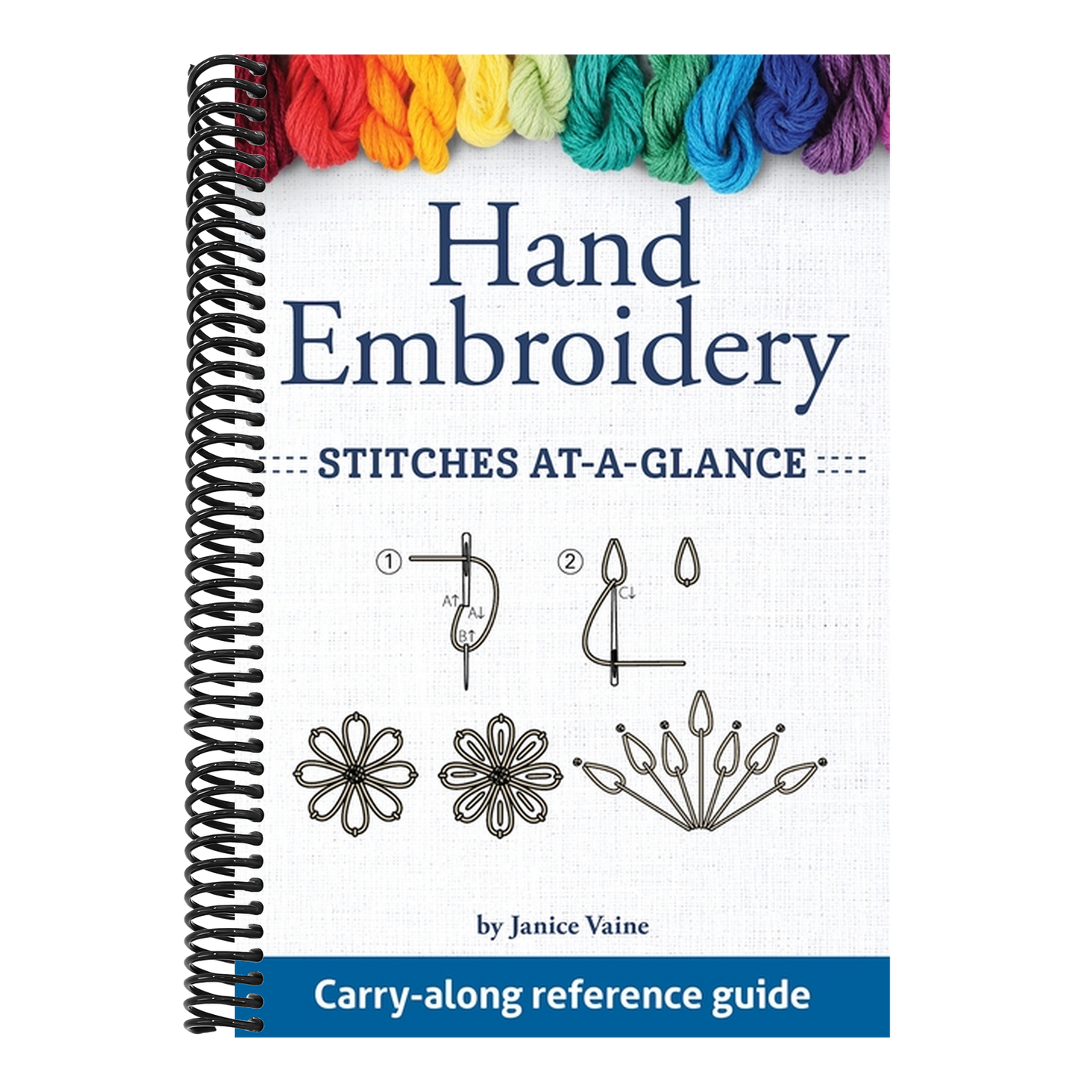 Hand Embroidery Stitches At-A-Glance