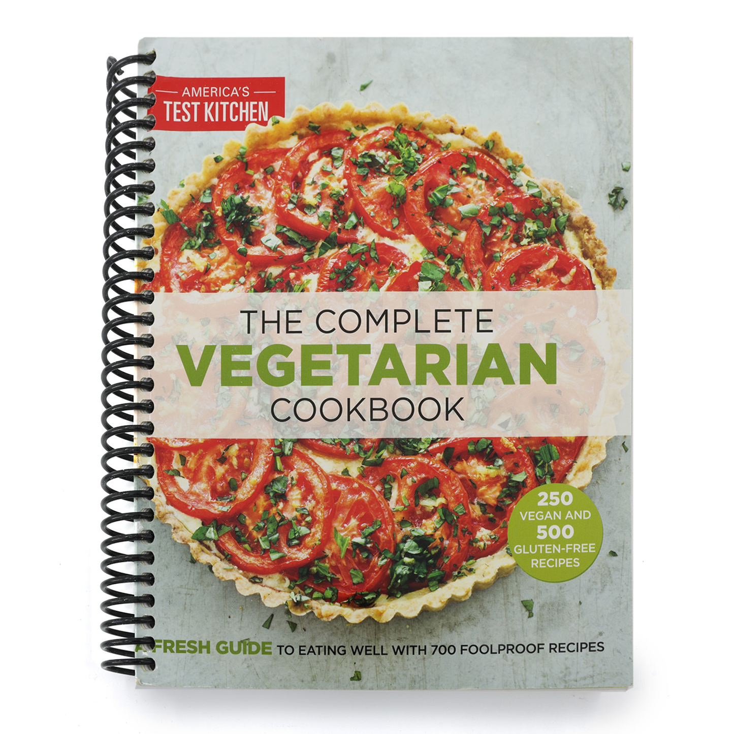 The Complete Vegetarian Cookbook: A Fresh Guide to Eating Well with 700 Foolproof Recipes (The Complete Atk Cookbook) (Spiral Bound)