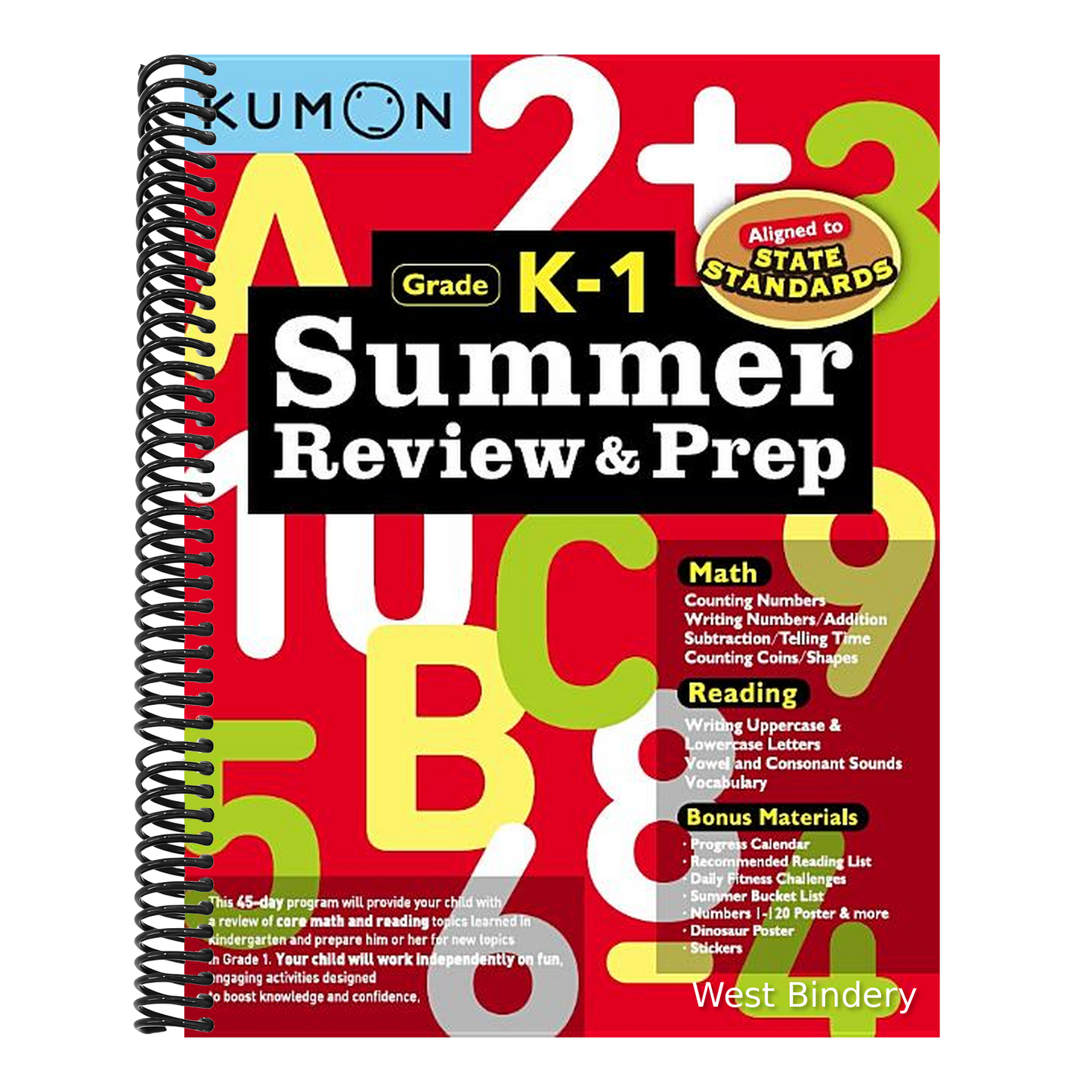 Kumon Summer Review and Prep K-1