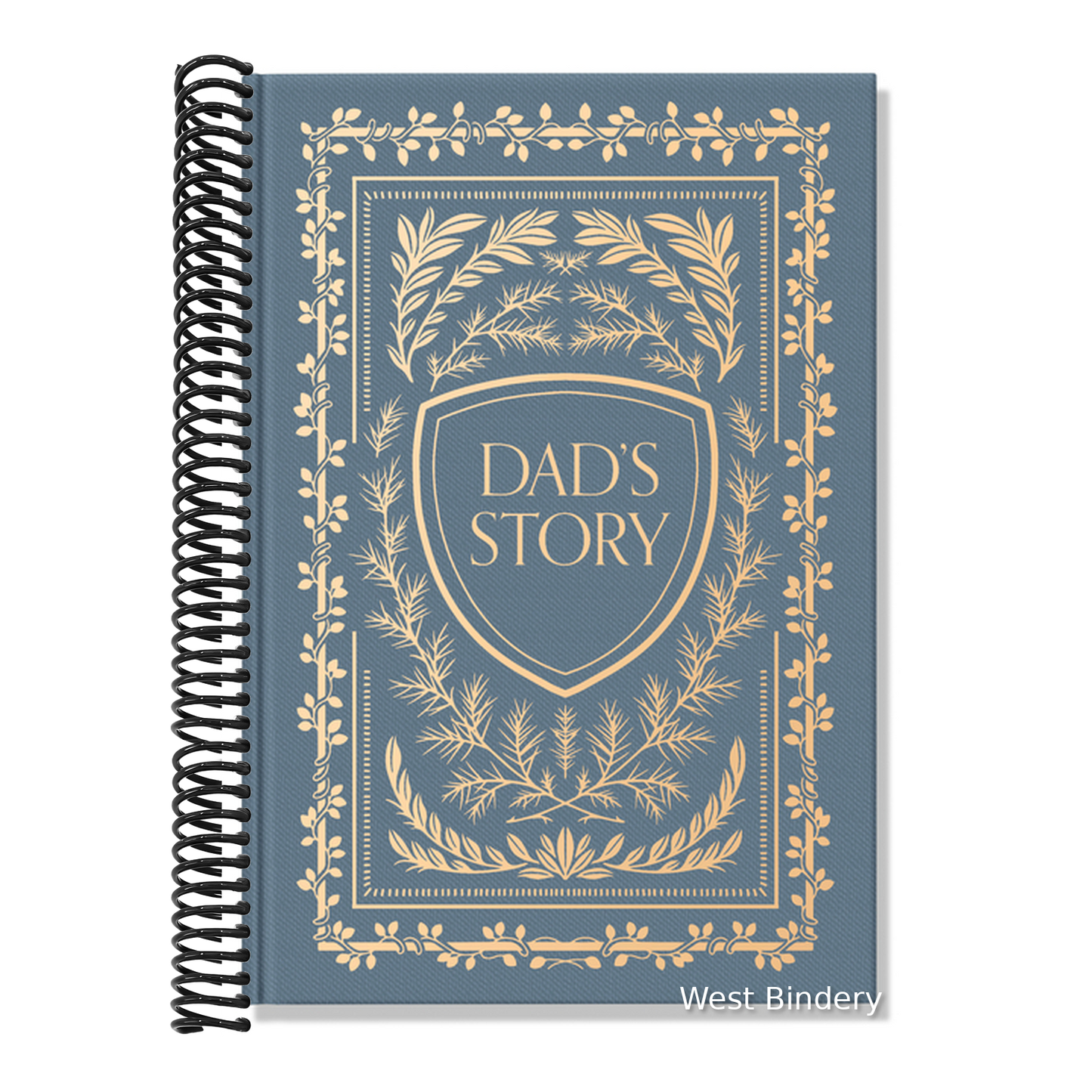 Dad's Story Journal (Linen Hardcover): A Memory and Keepsake Journal for My Family
